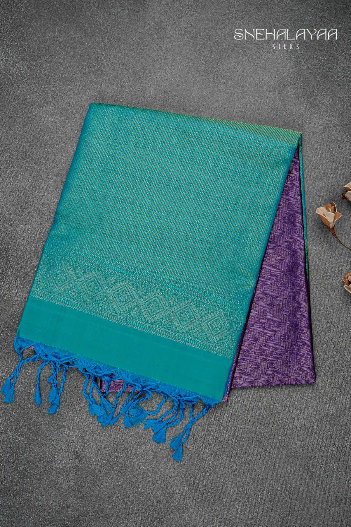 Purple Soft Silk Saree