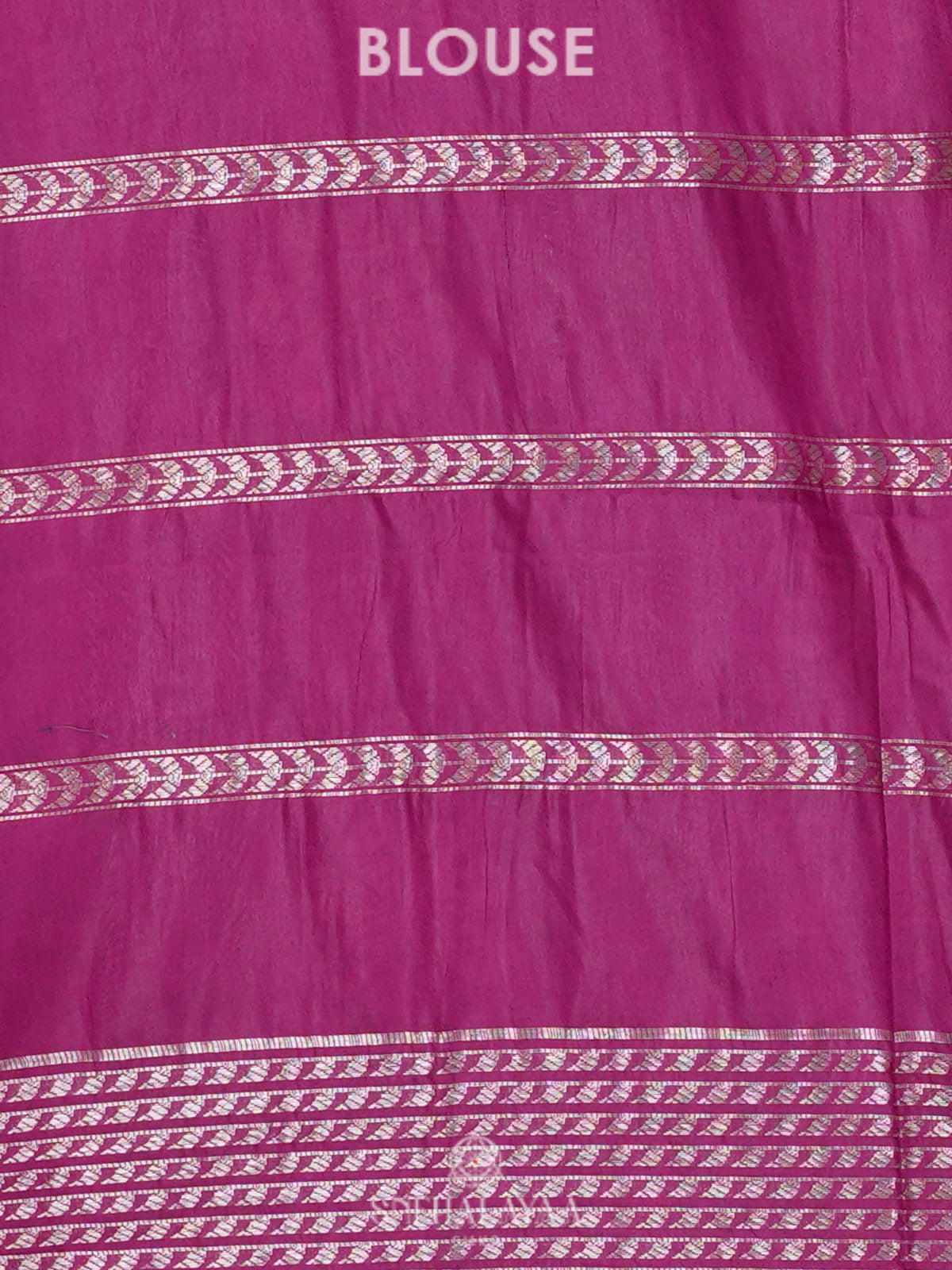 Pink Bamboo Silk Saree