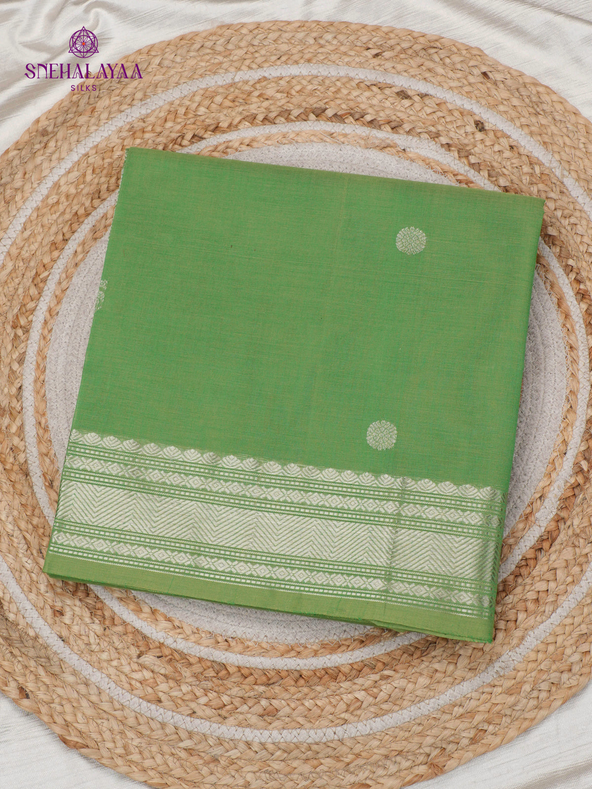 Green Venkatagiri Cotton Saree
