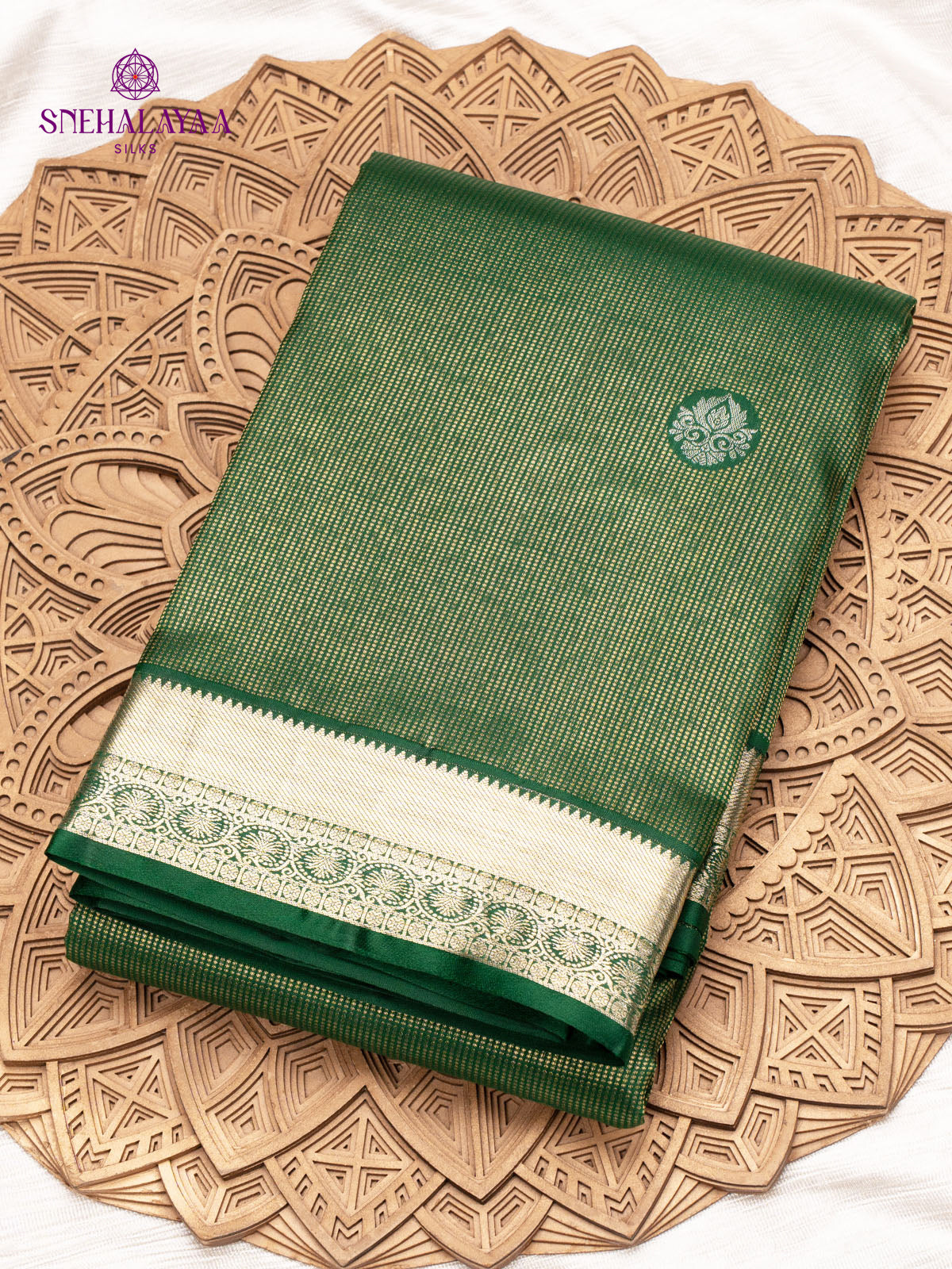 Green Kanjivaram Silk Saree
