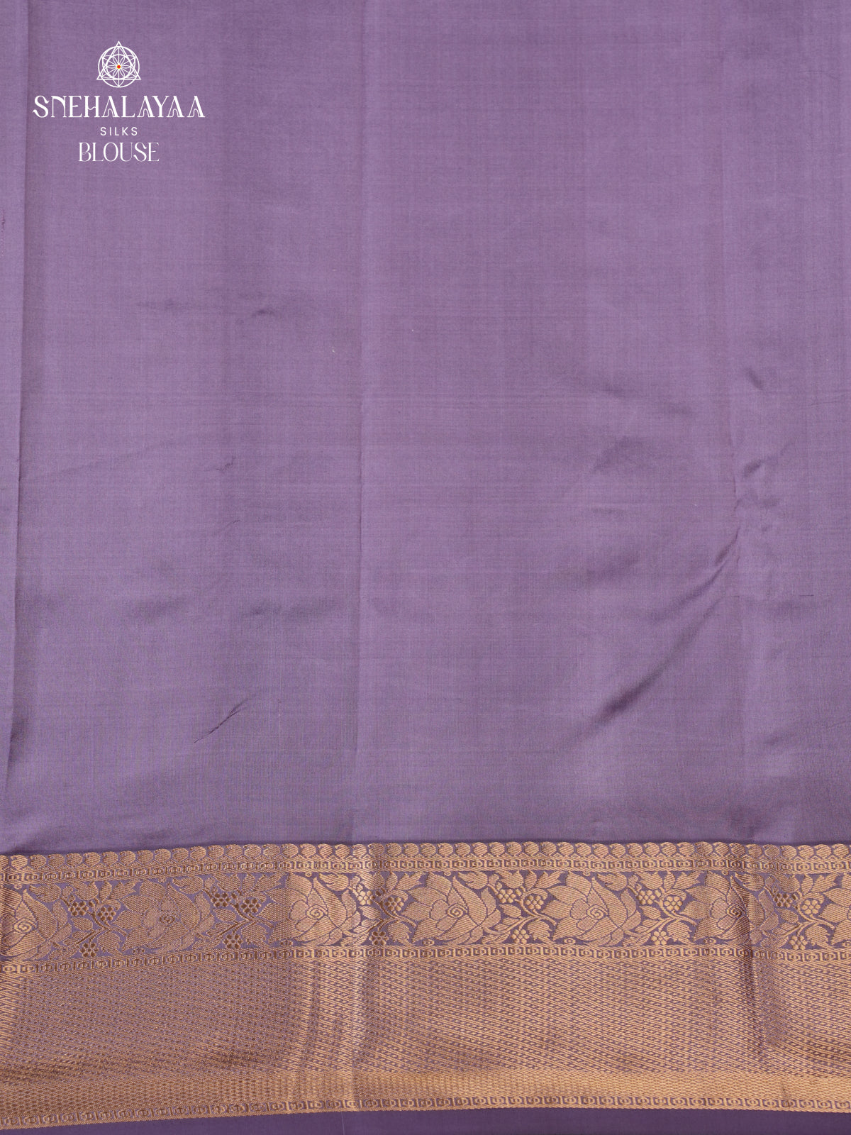Lilac Kanjivaram Silk Saree