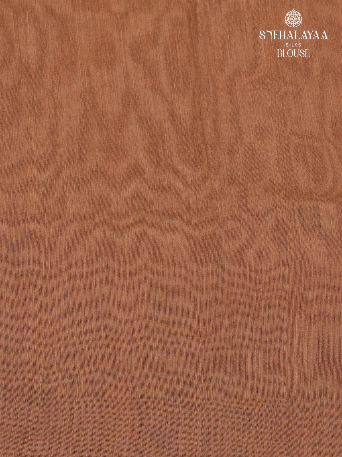 Brown Printed Linen Saree