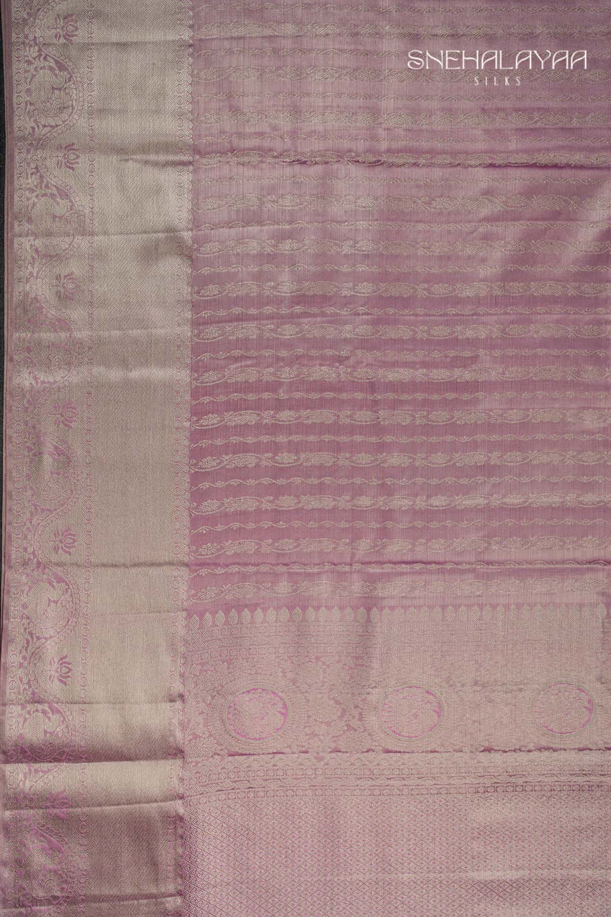 Pink Tissue Silk Saree