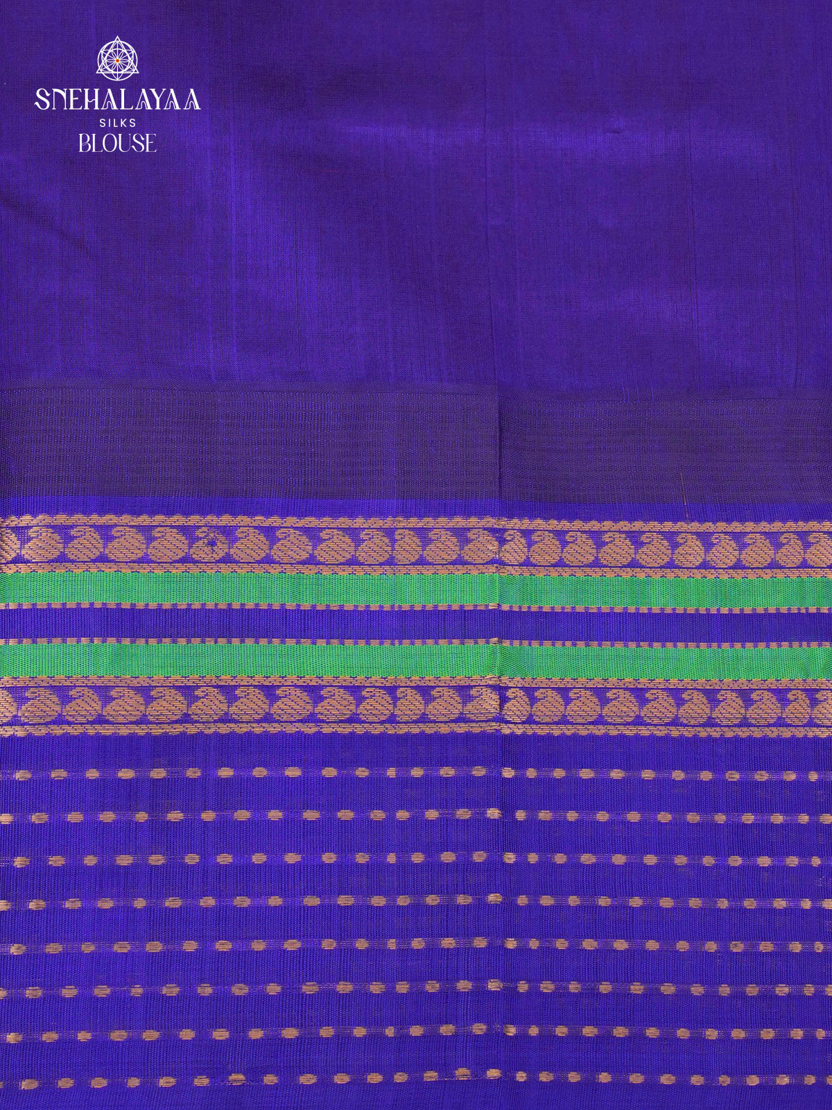 Rust Brown Kuppadam Silk Cotton Saree with Zari Border
