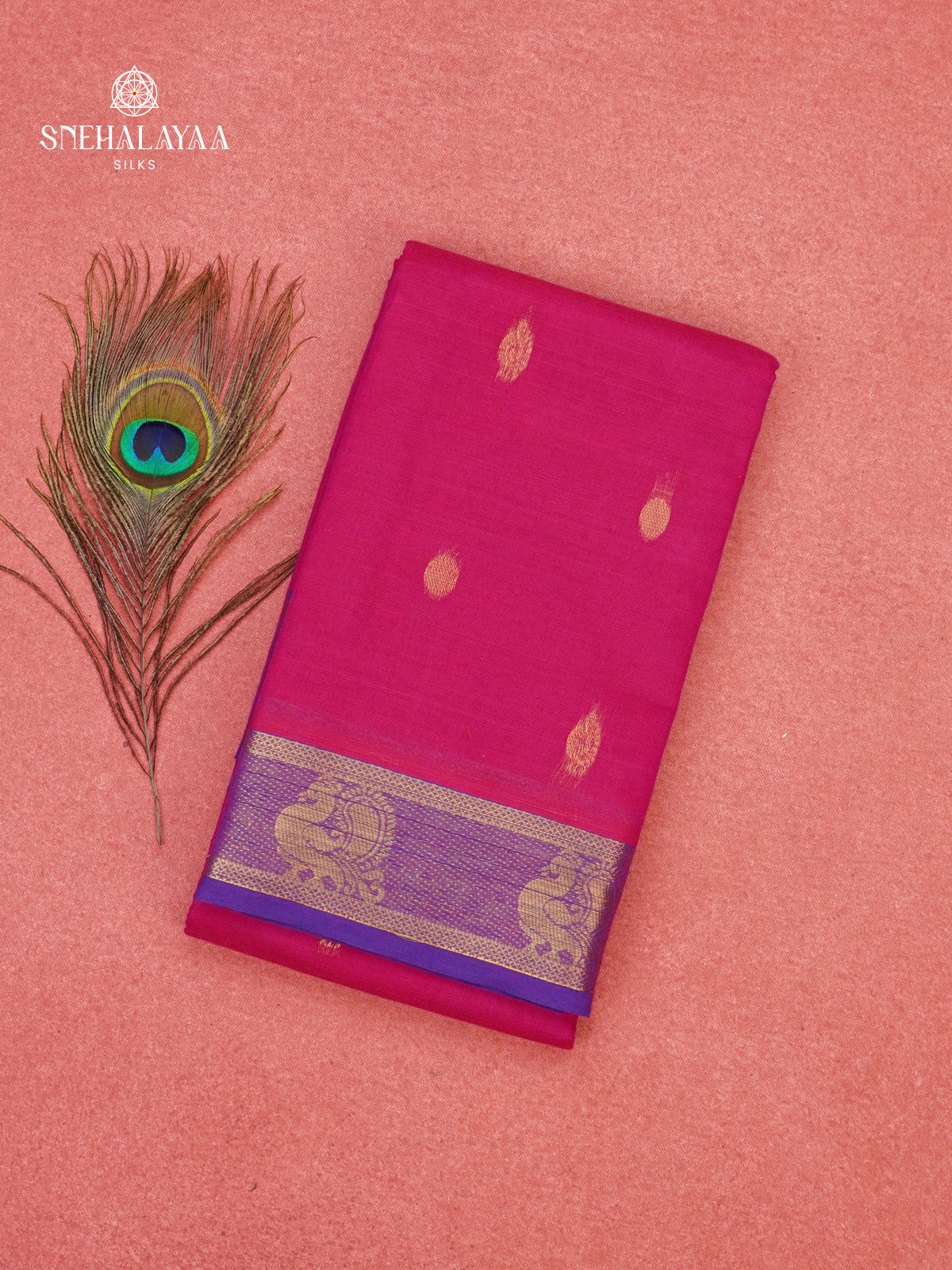 Rani Pink Chettinad Cotton Saree