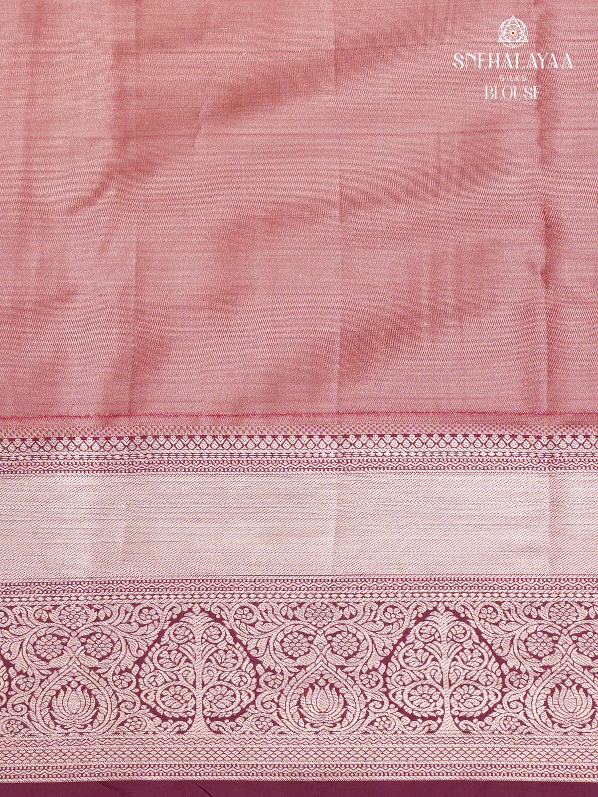 Lavender Art Silk Saree