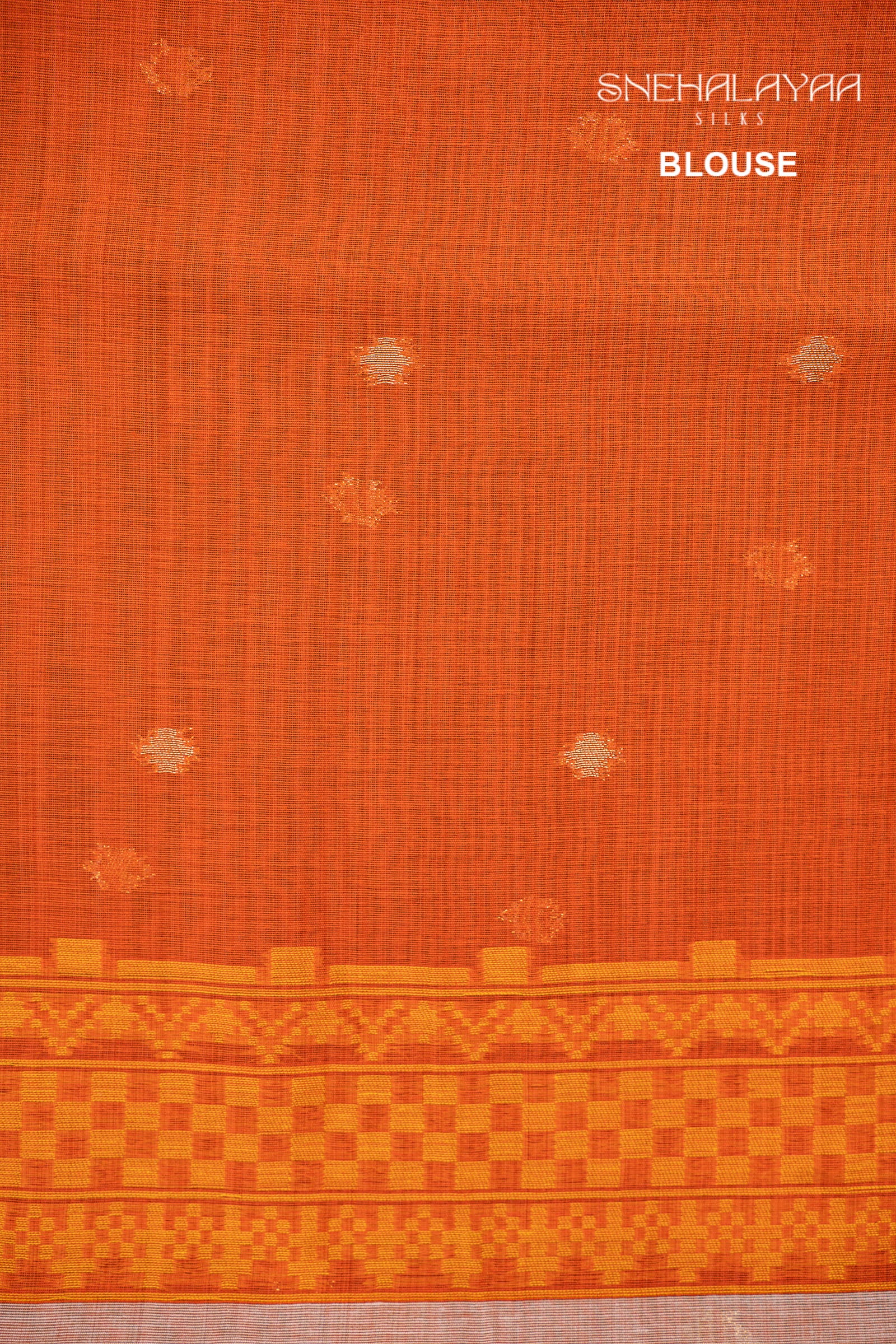 Beige Munga Cotton Saree