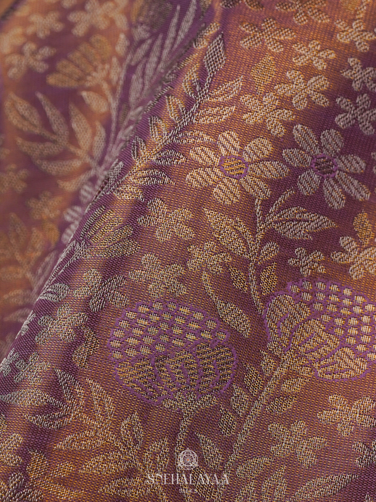 Rose Pink Kanjivaram Silk Saree