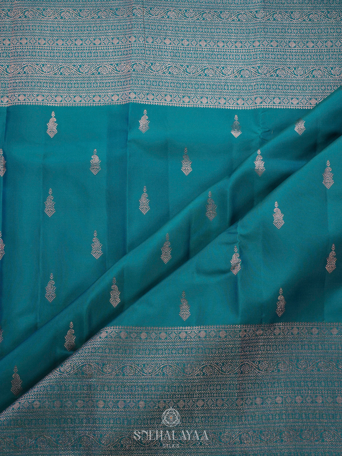 Blue Kanjivaram Silk Saree