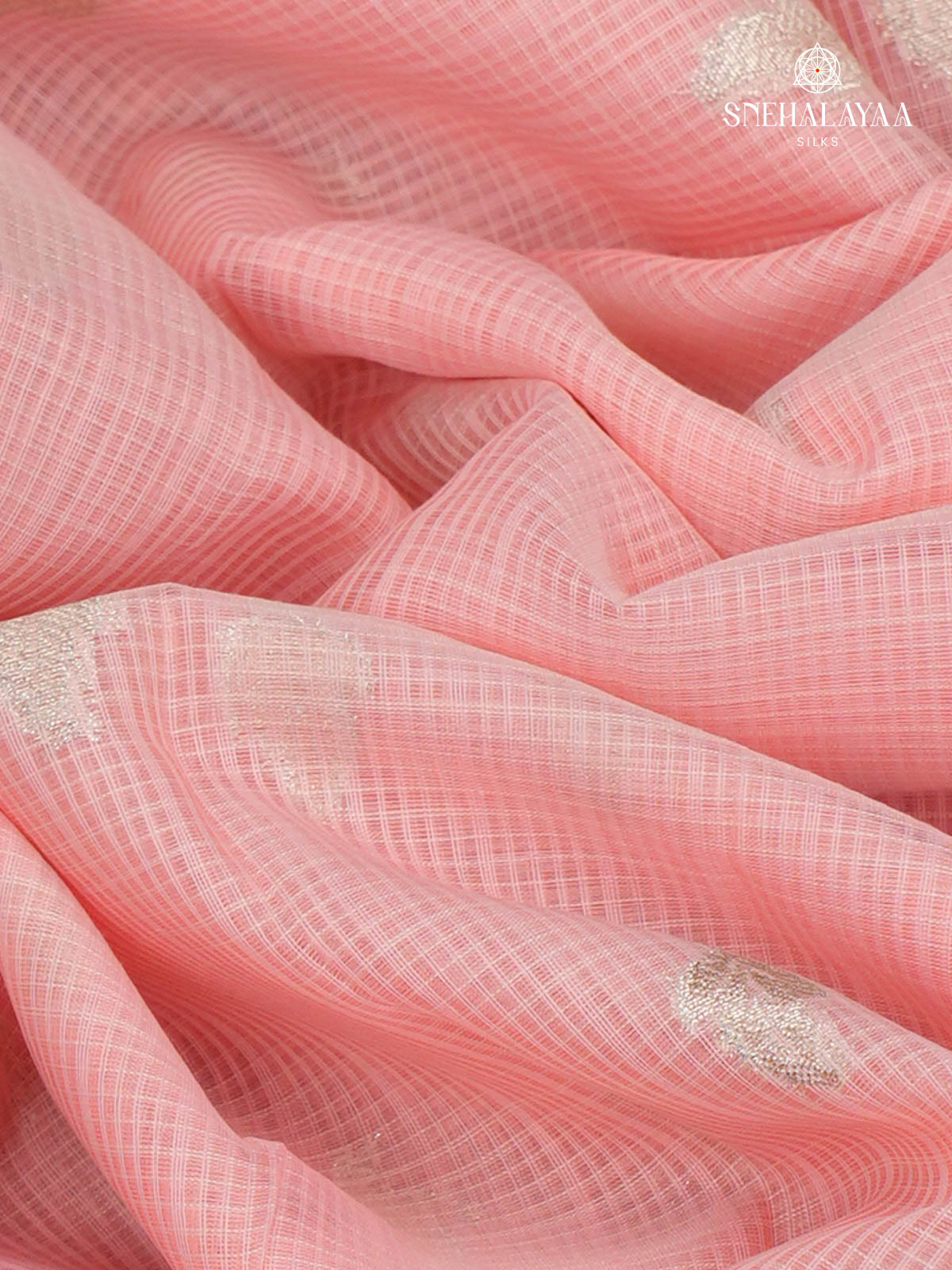 Pale Pink Kota Saree