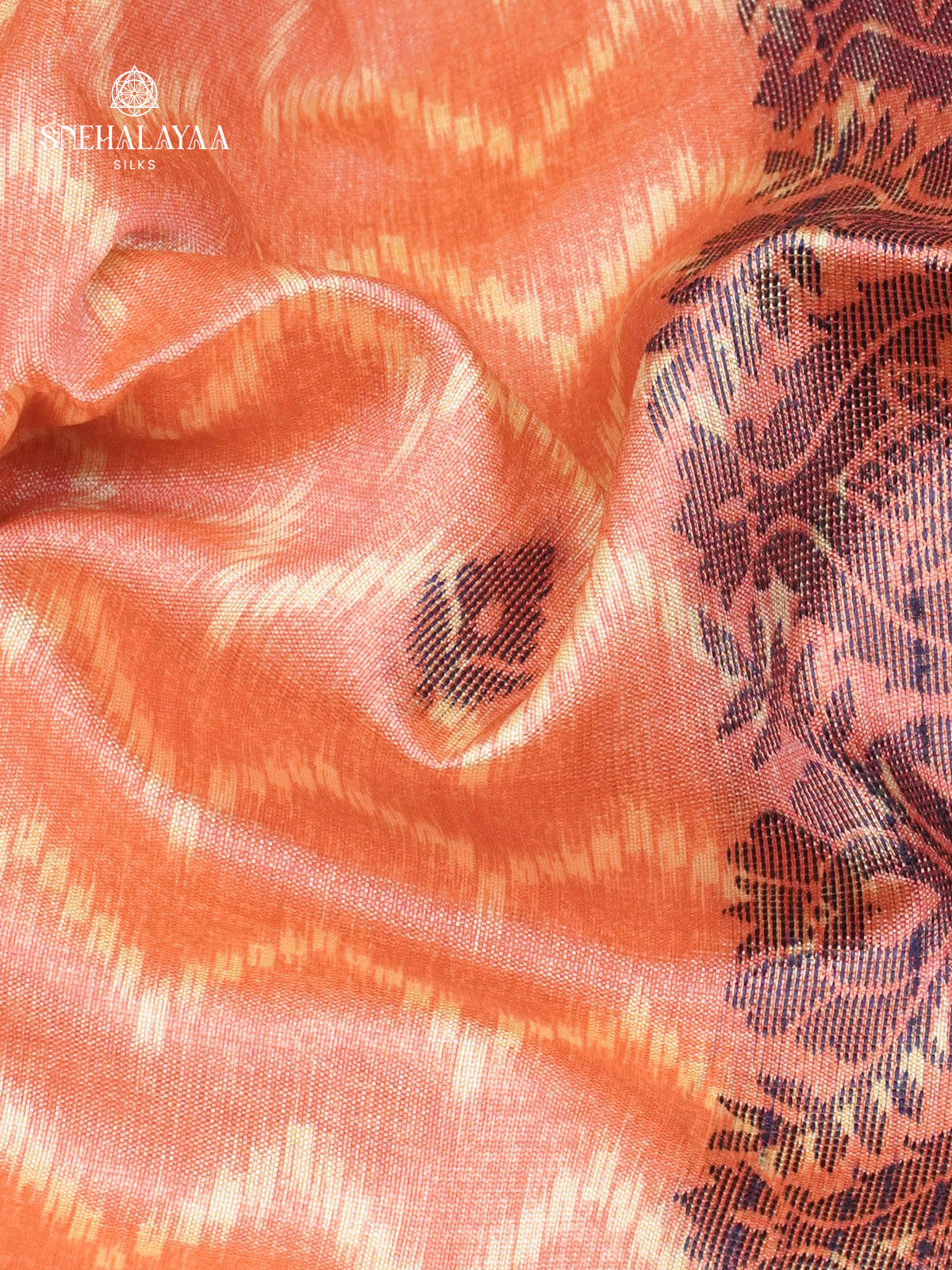 Camel Brown Jute Silk Saree