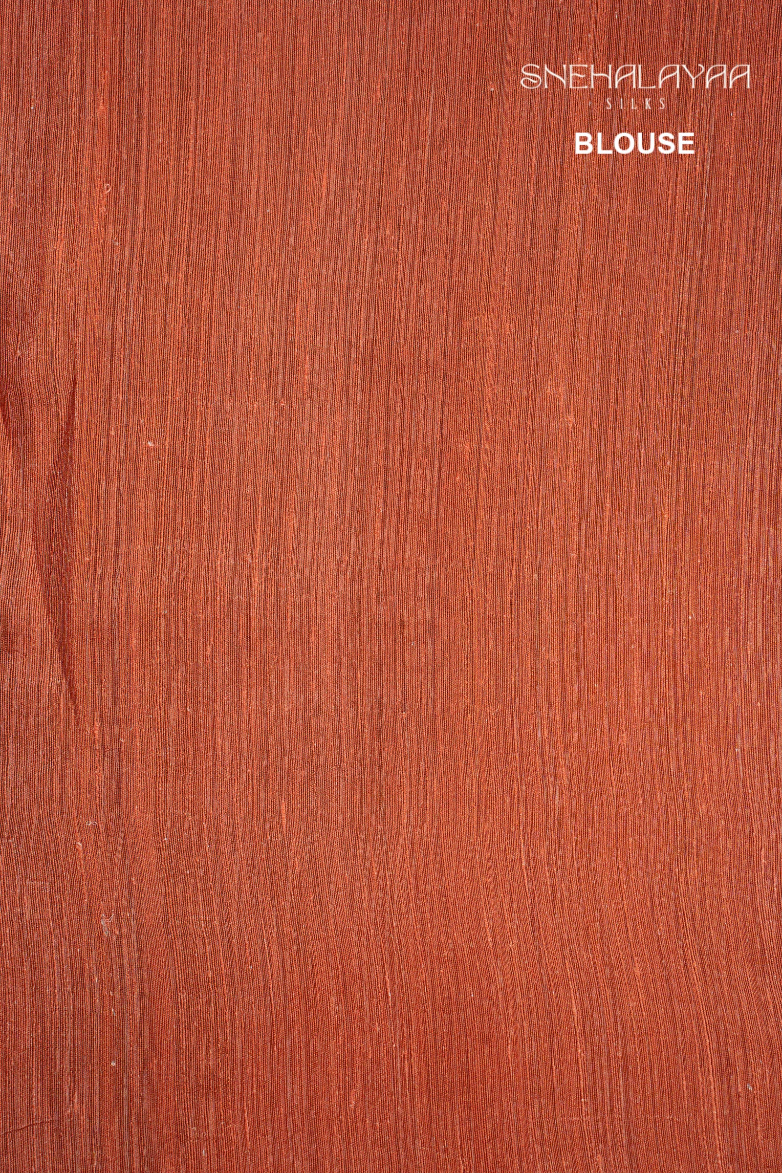 Coral Pink Matka Silk Saree