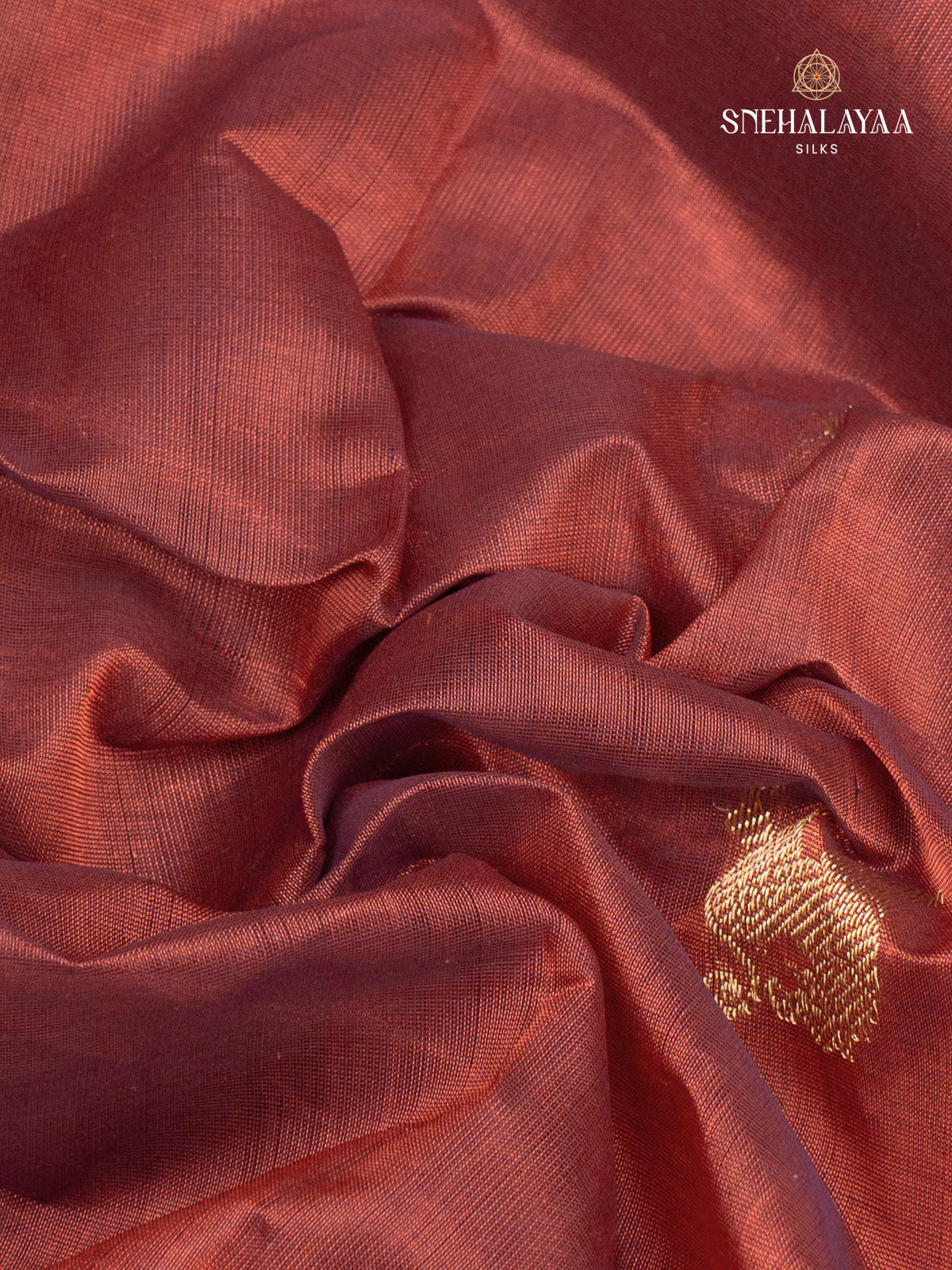 Light Brown Kanchi Silk Cotton Saree