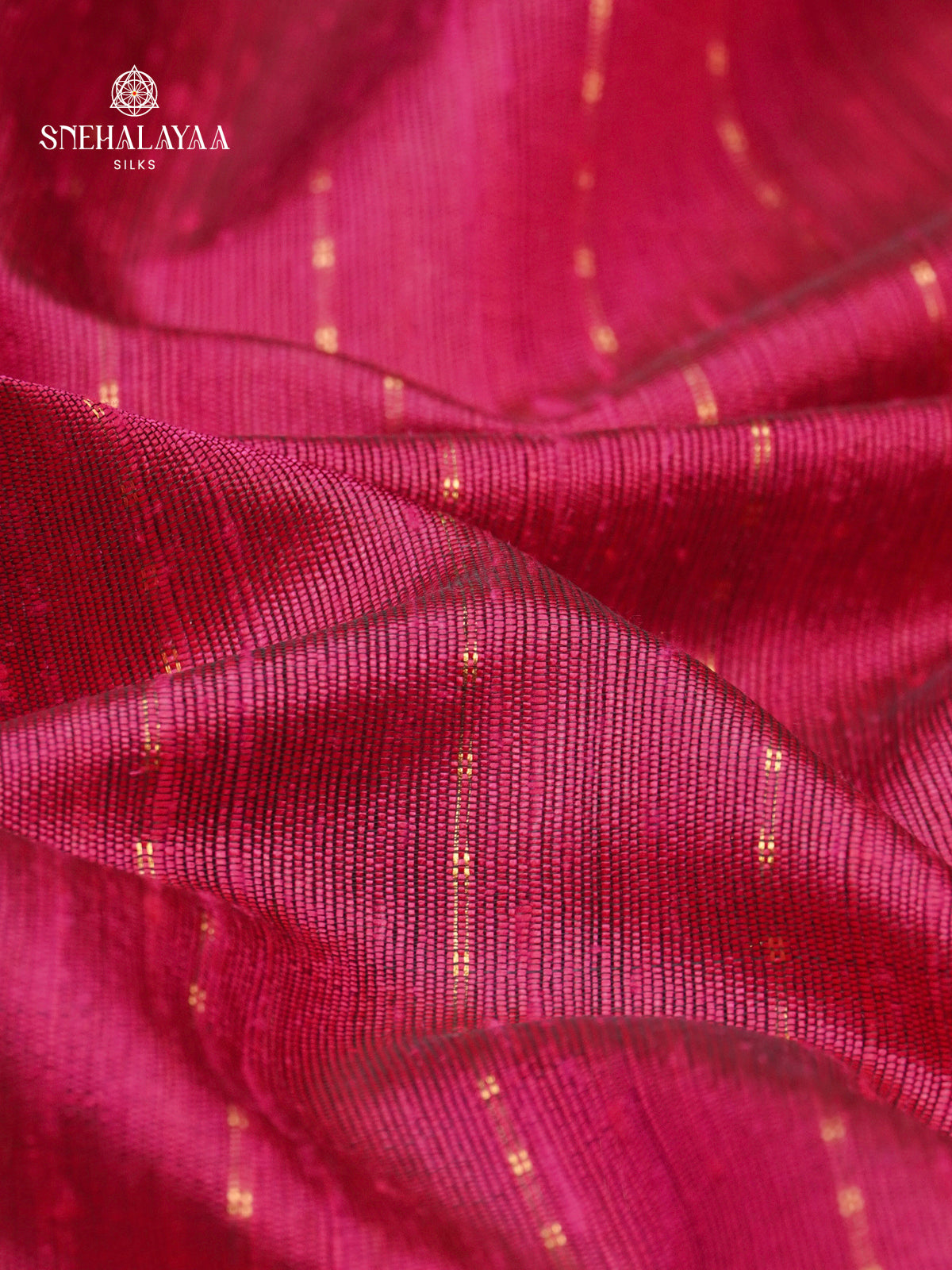 Pink Dupion Silk Saree