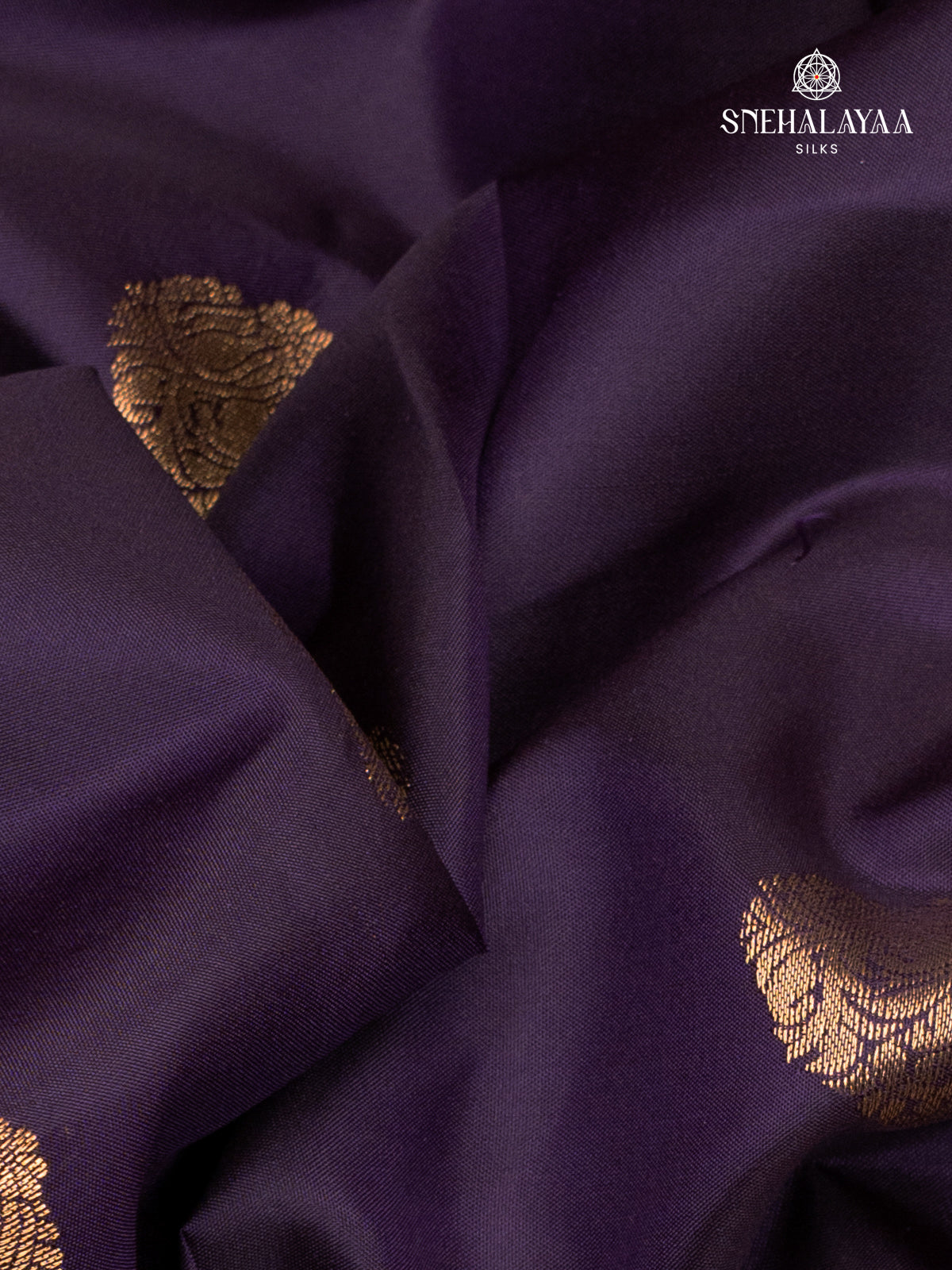 Royal Purple Korvai Kanjivaram Silk Saree