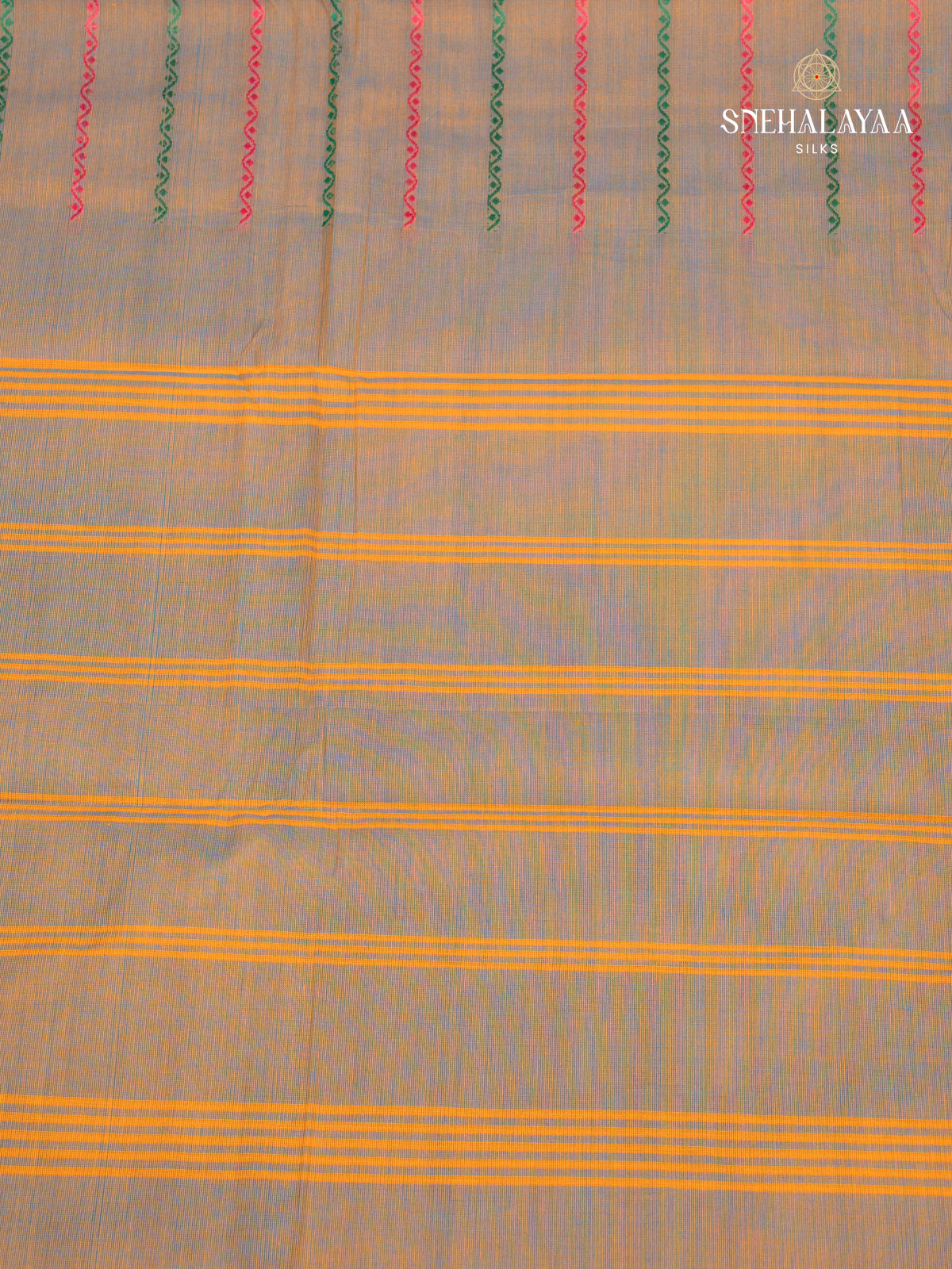 Grey Chettinad Cotton Saree