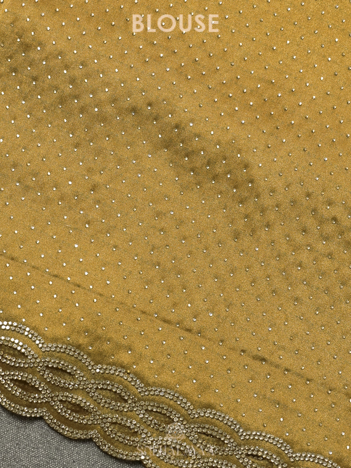 Yellow Designer Saree