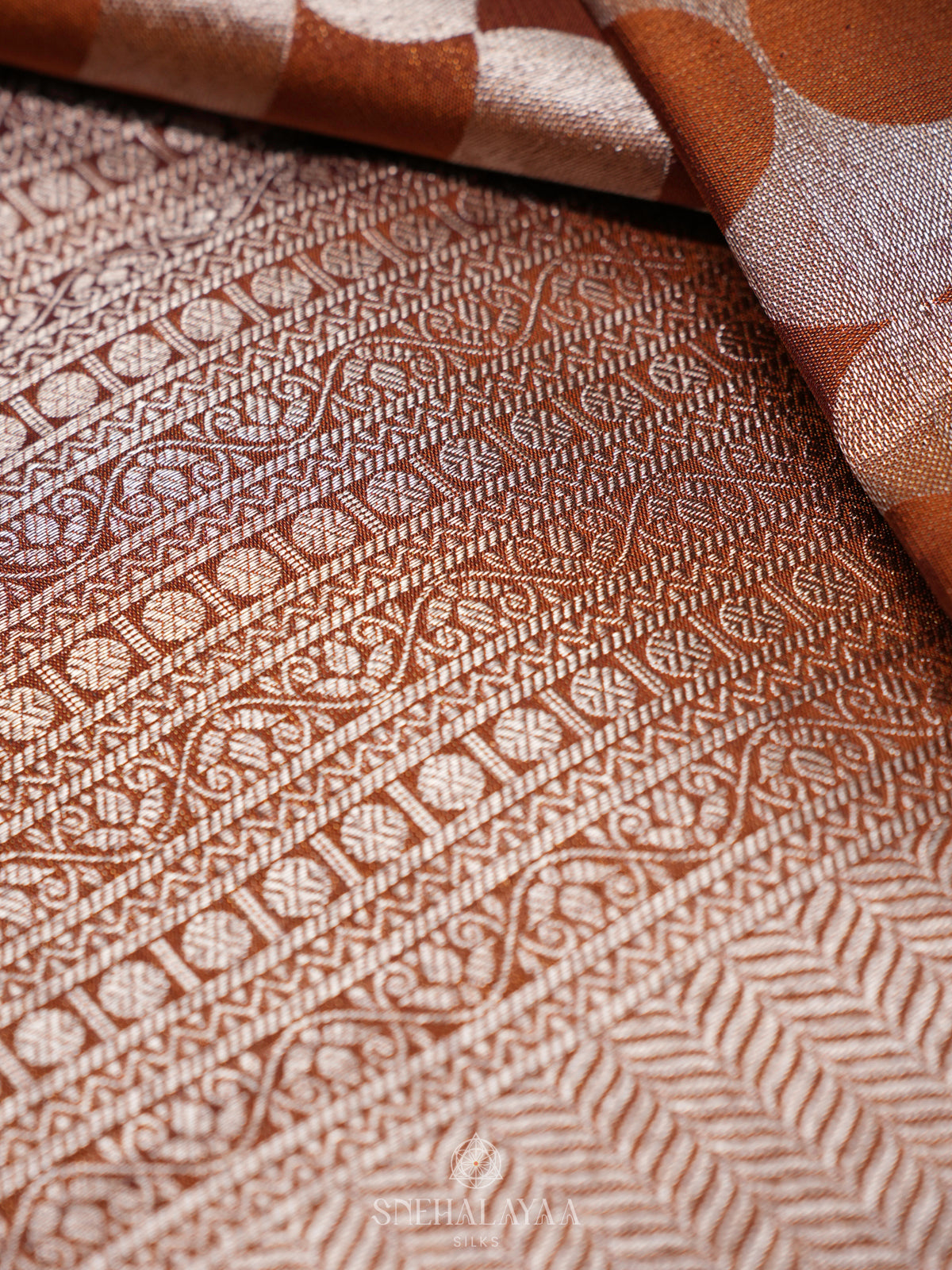 Mustard Kanjivaram Silk Saree
