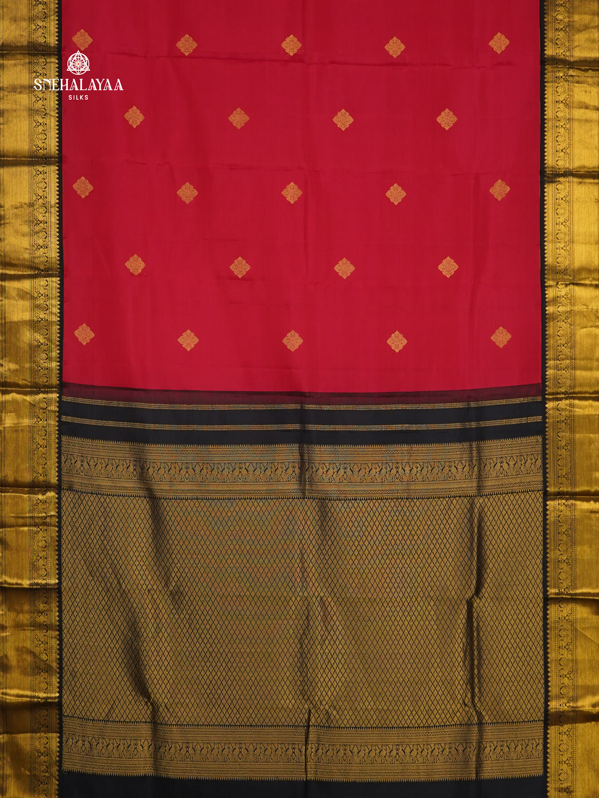 Red Kanjivaram Silk Saree