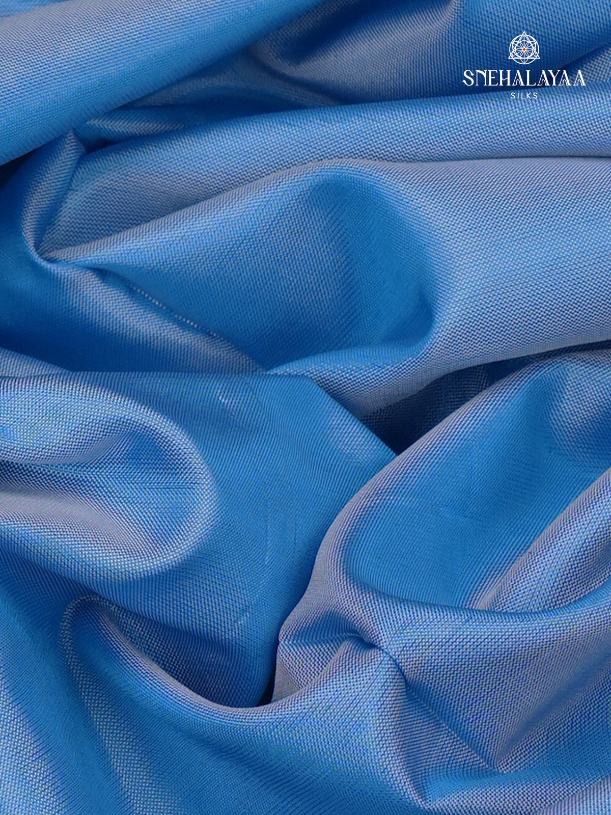 Sky Blue Banana Pith Saree