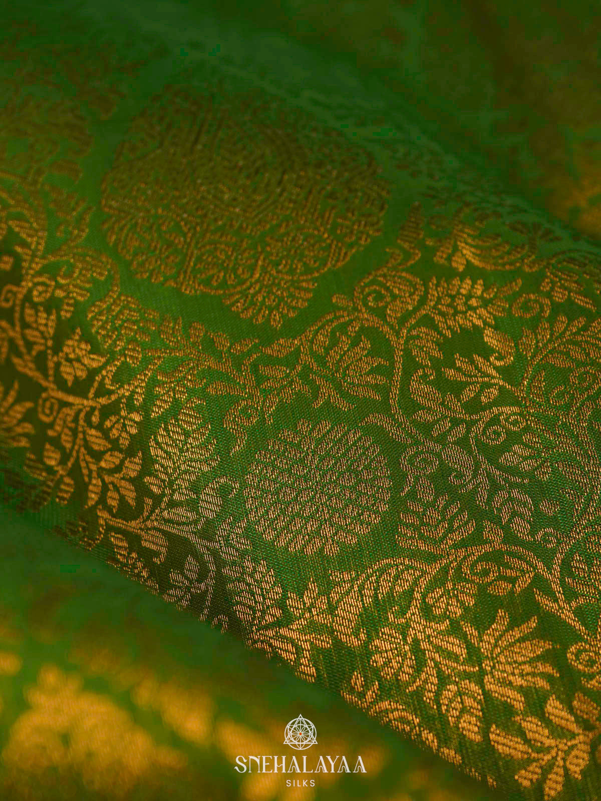 Green Art Silk Saree
