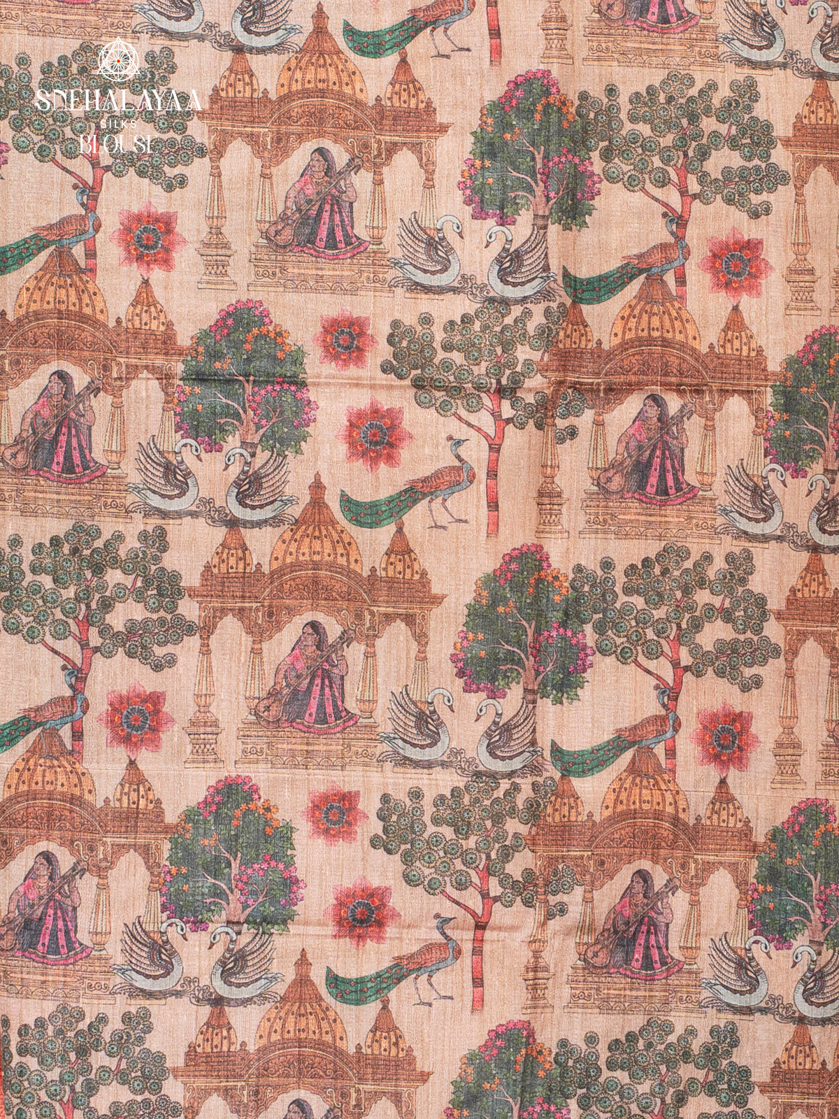 Orange Banaras Saree