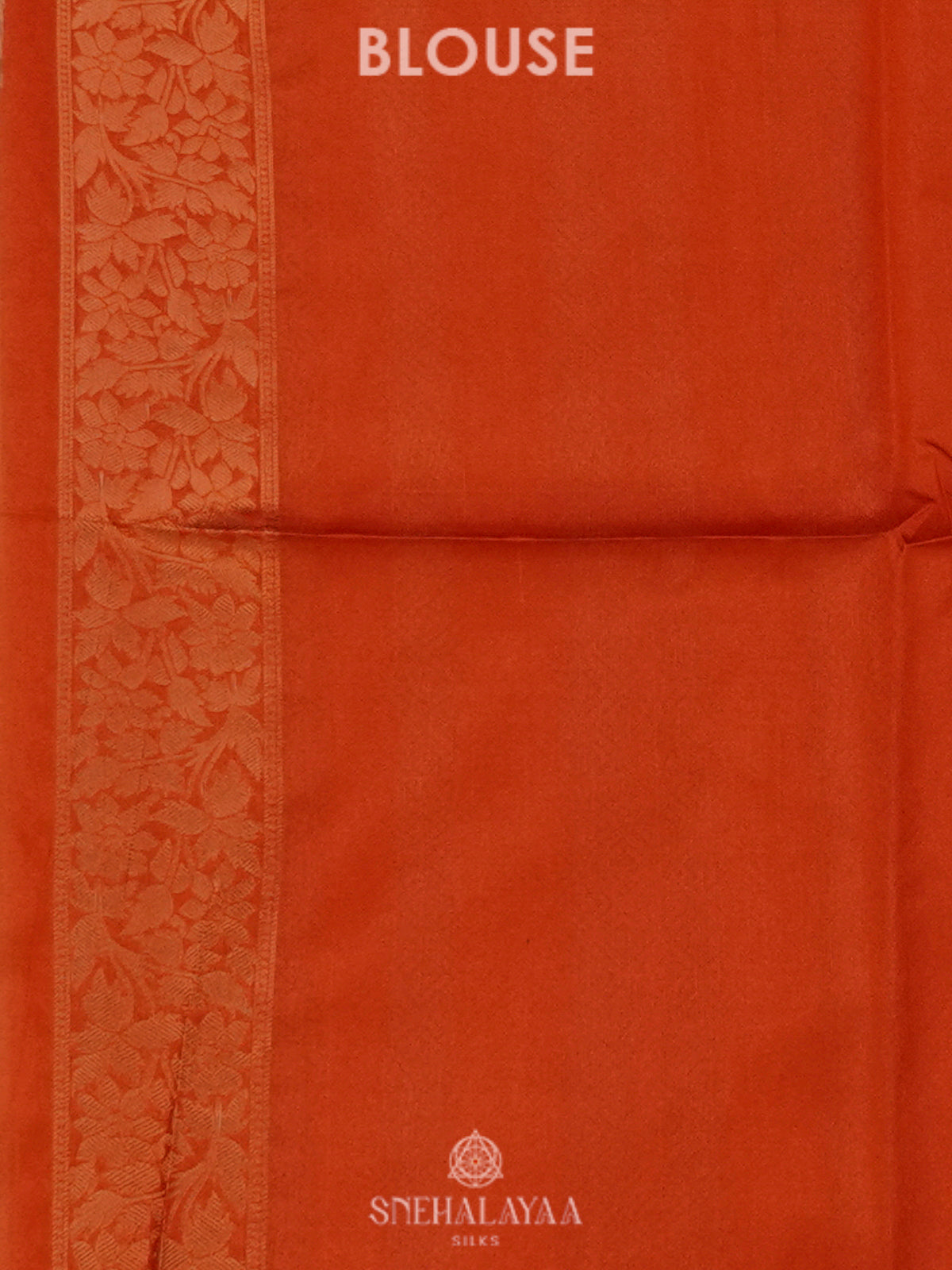 sari Cream With Orange Border Tussar Saree – Snehalayaa Silks