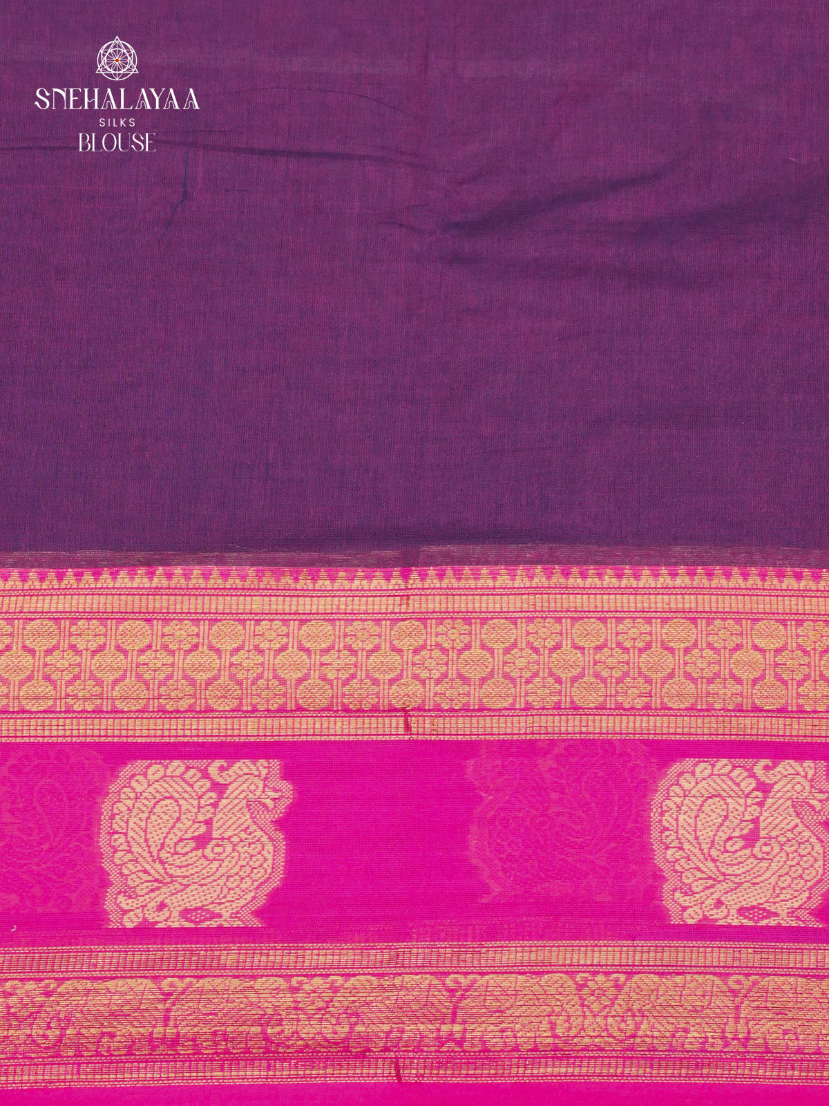 Deep Purple Chettinad Cotton Saree