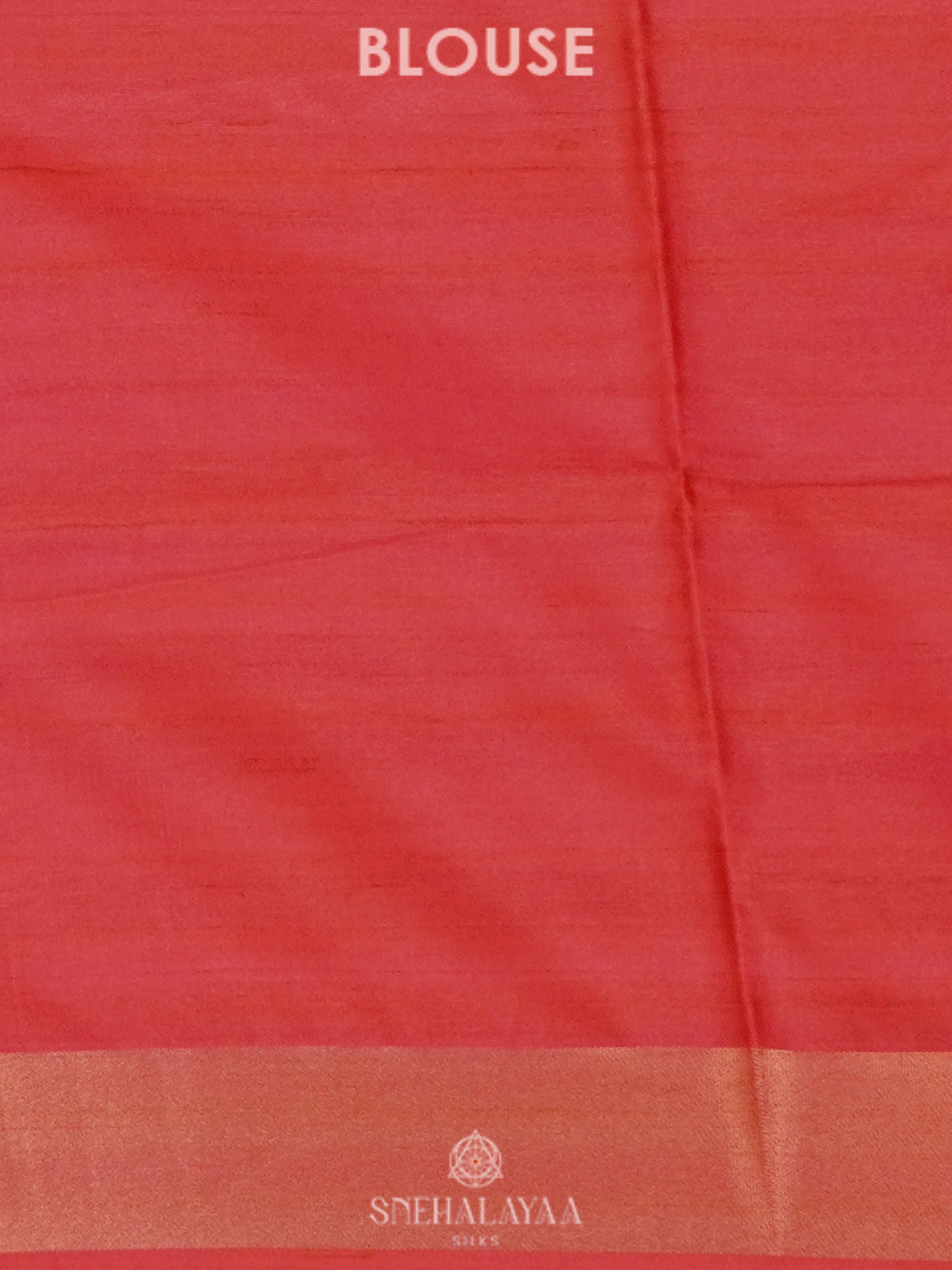 Cream With Pink Border Tussar Saree
