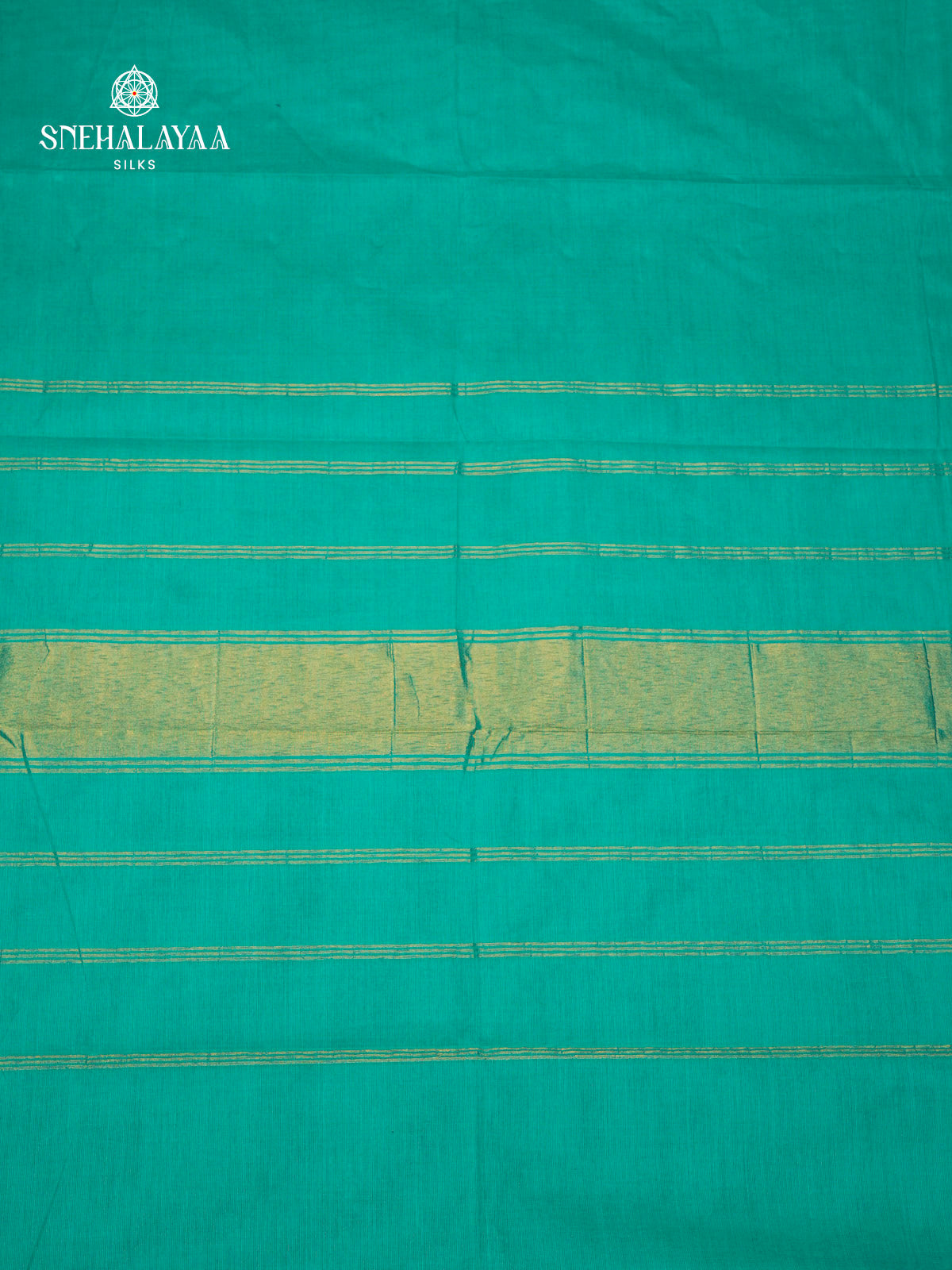 Teal Chettinad Cotton Saree