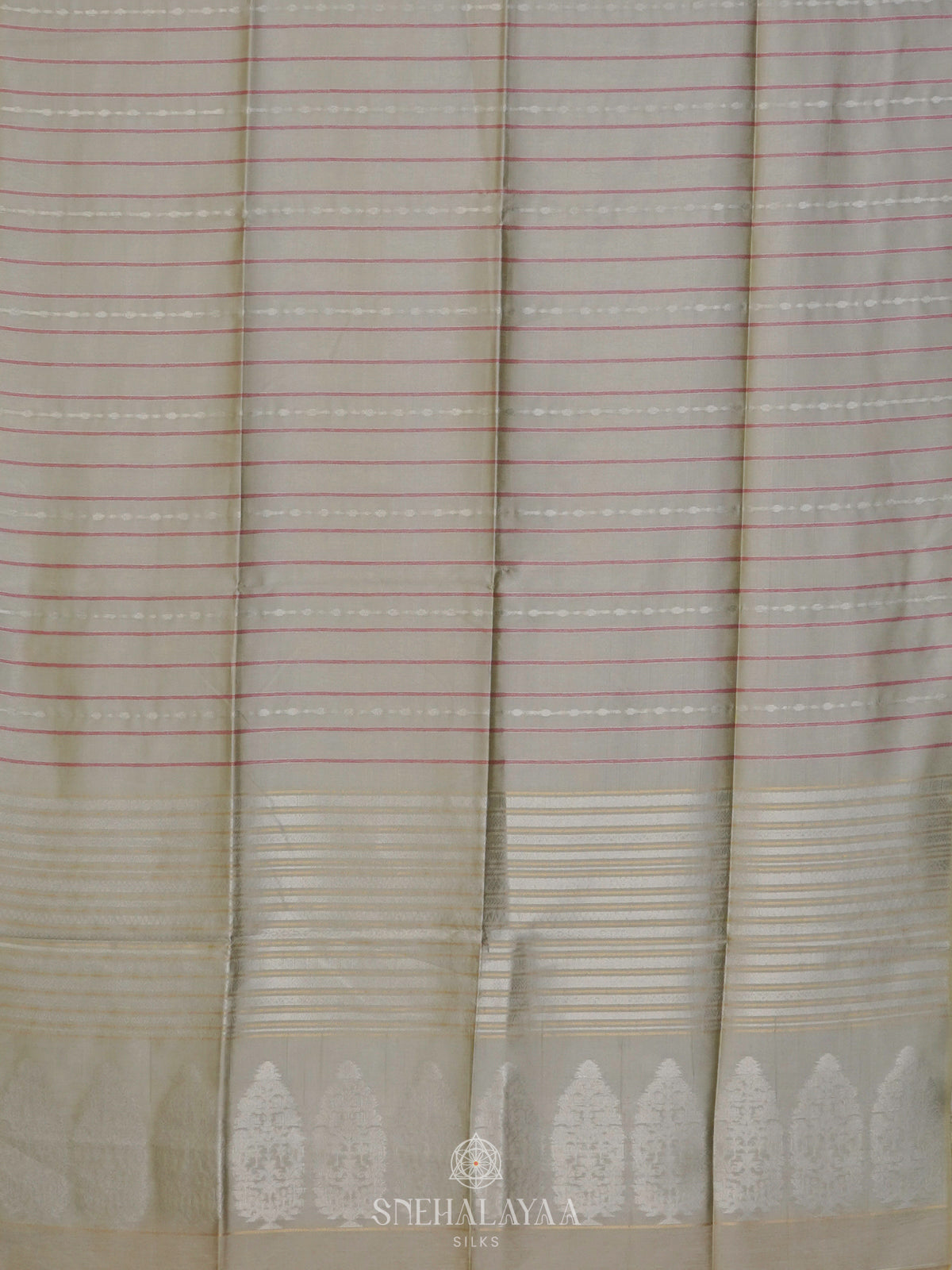 Off White Jute Saree