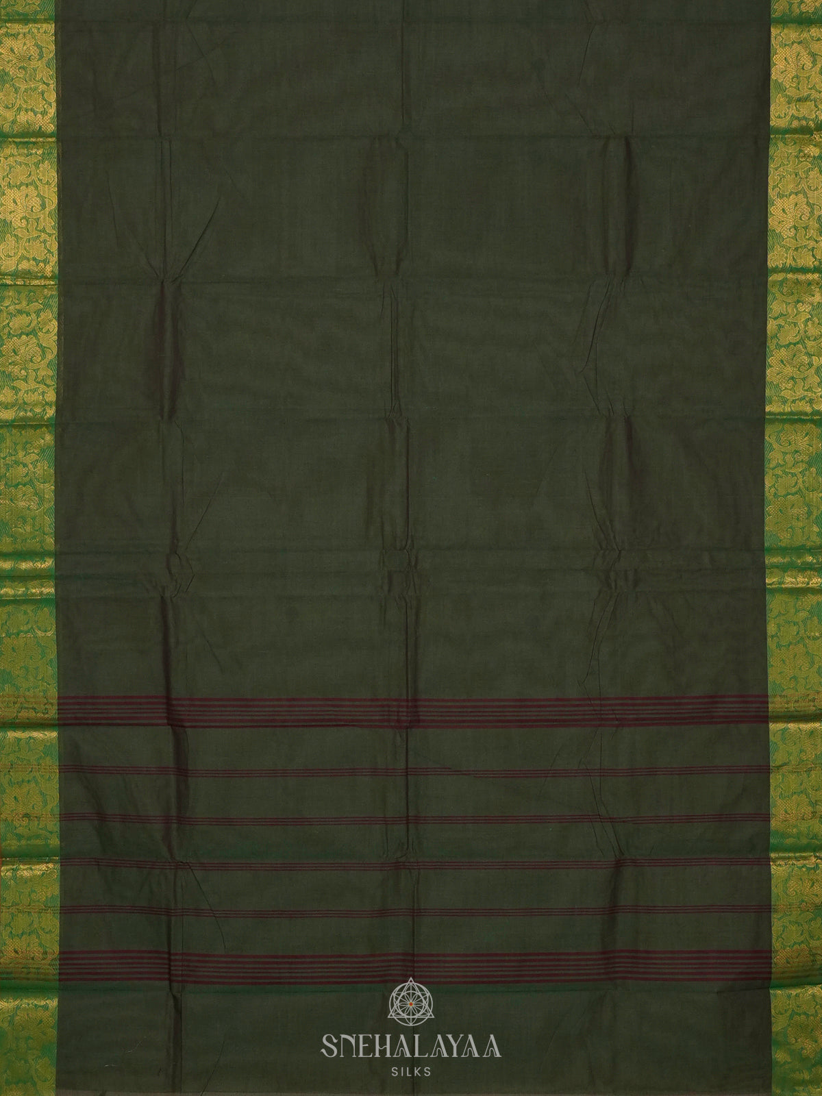 Green Chettinad Cotton Saree