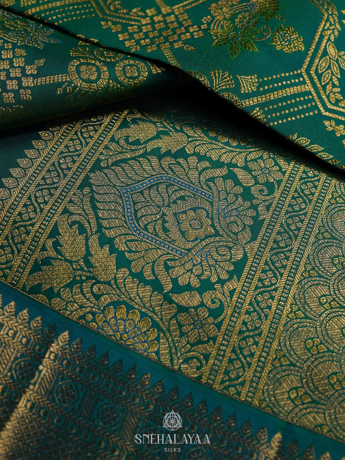 Green Kanjivaram Silk Saree
