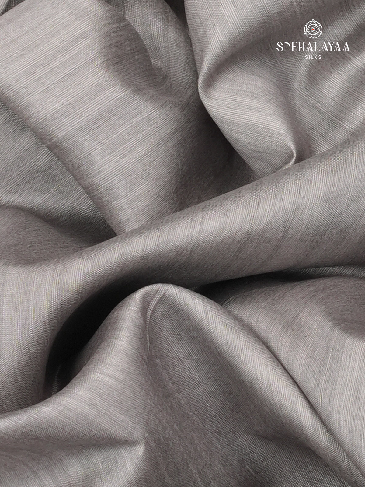 Grey Kalamkari Tussar Saree