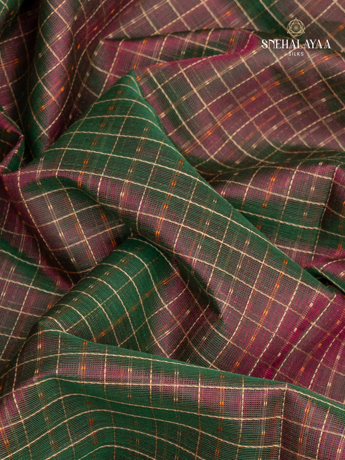 Light Brown Kanchi Silk Cotton Saree