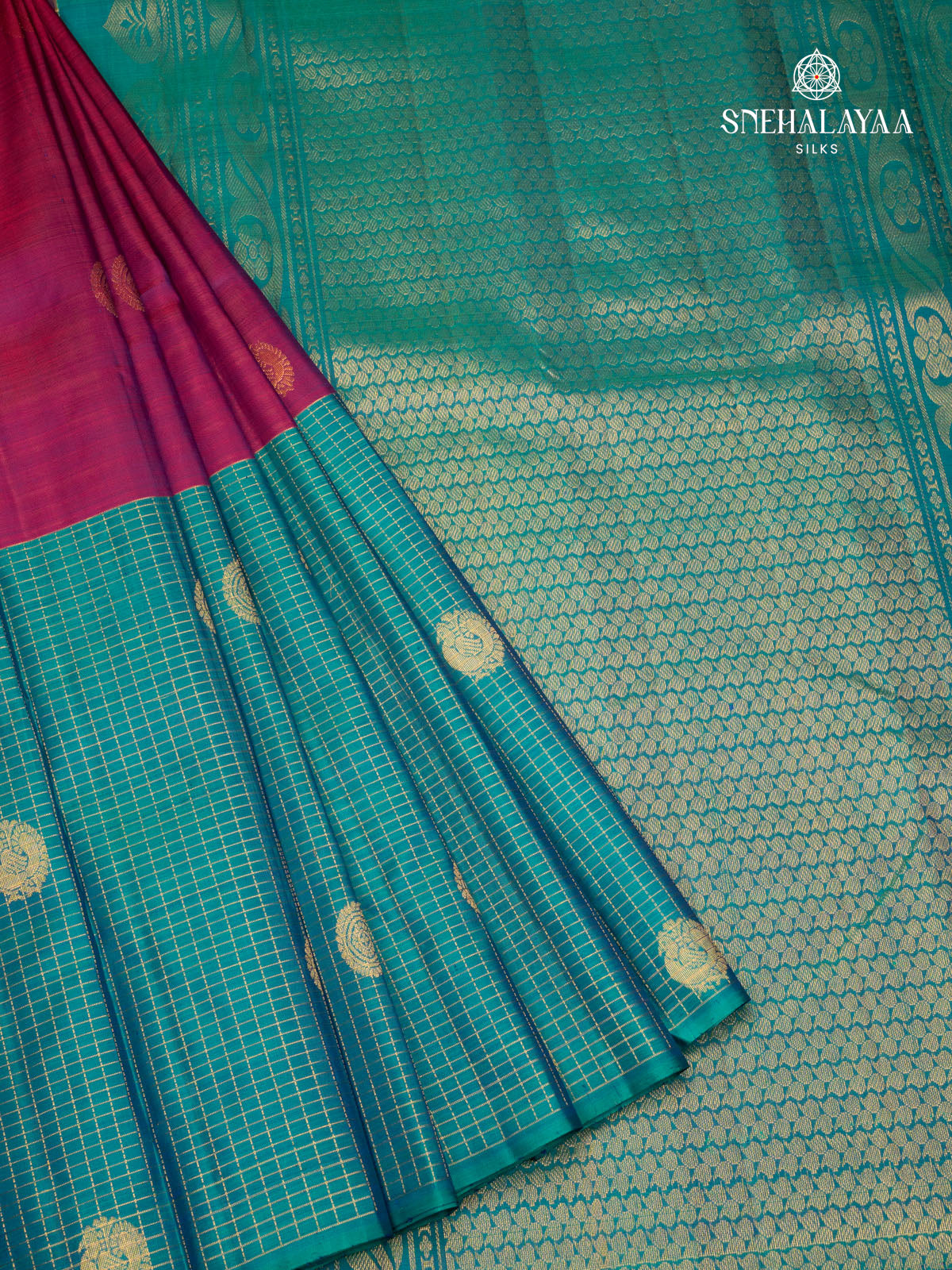 Purple Kanjivaram Silk Saree