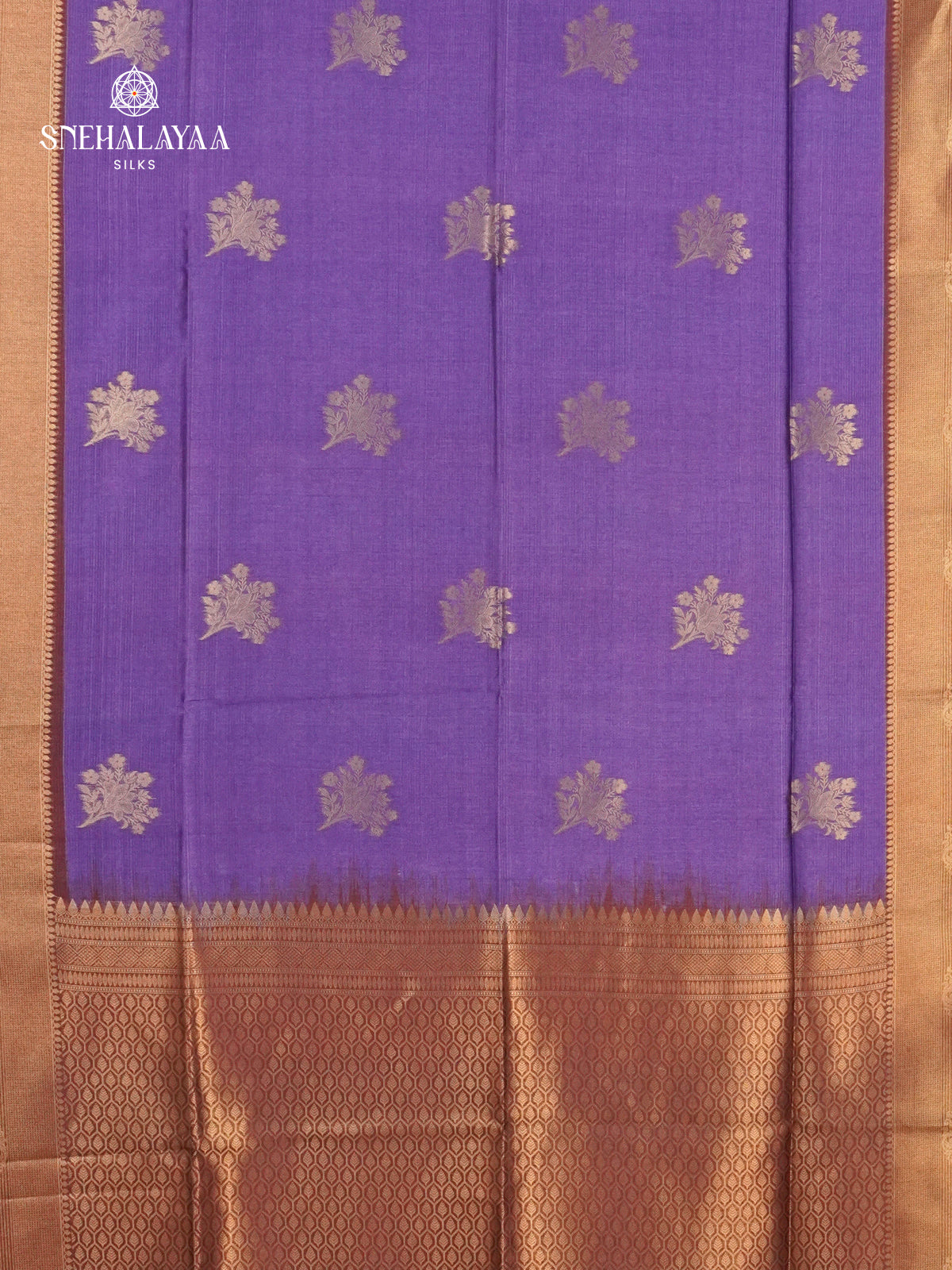Rich Purple Jute Saree