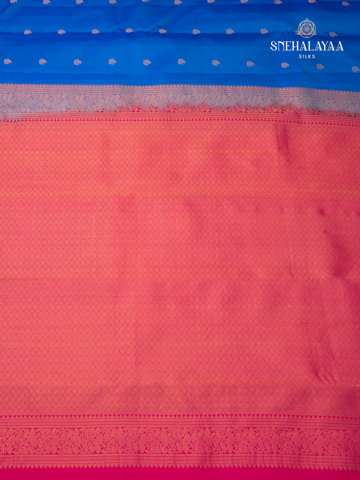 Blue Kanjivaram Silk Saree
