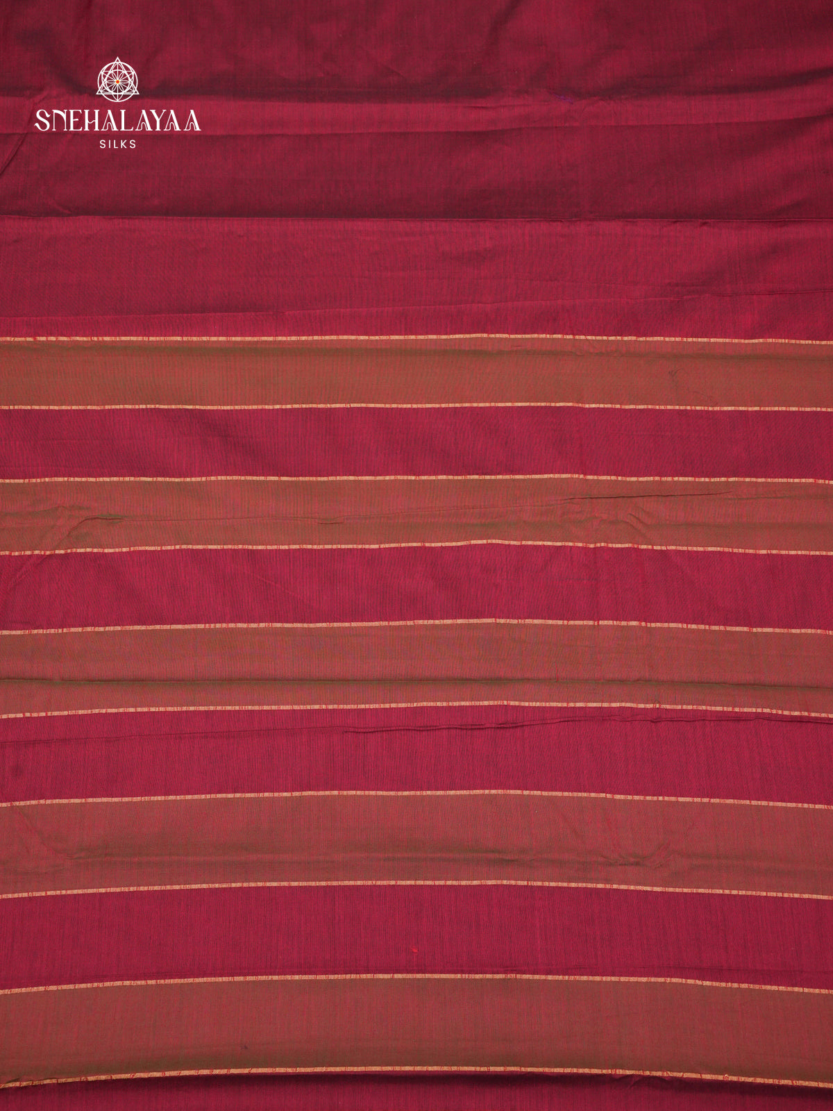 Maroon Narayanpet Cotton Saree