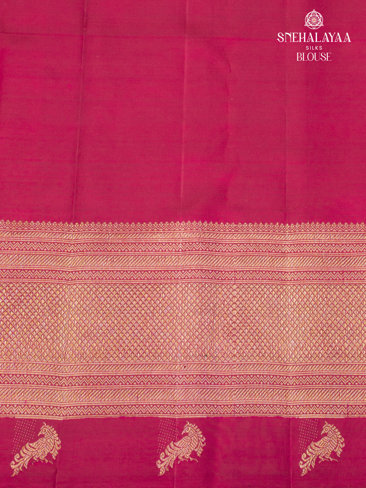 Pink Kanjivaram Silk Saree