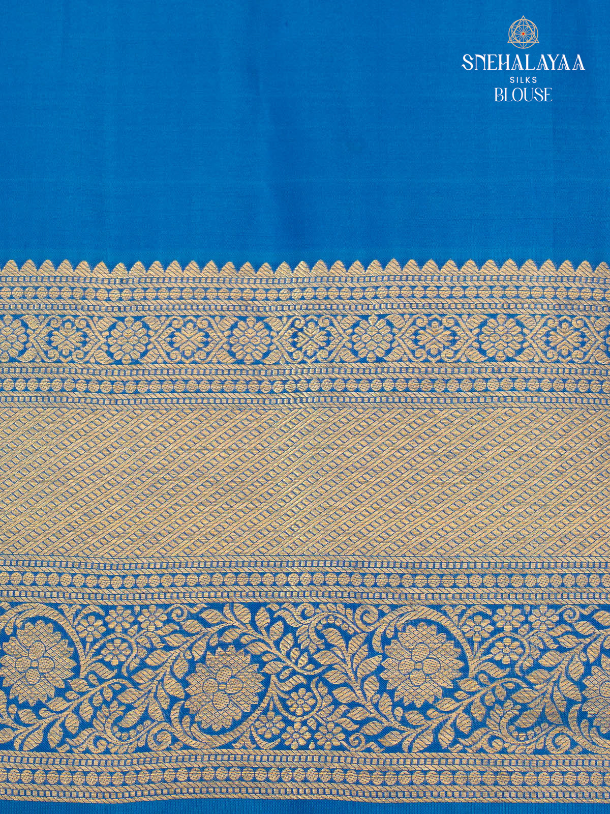 Blue Kanjivaram Silk Saree