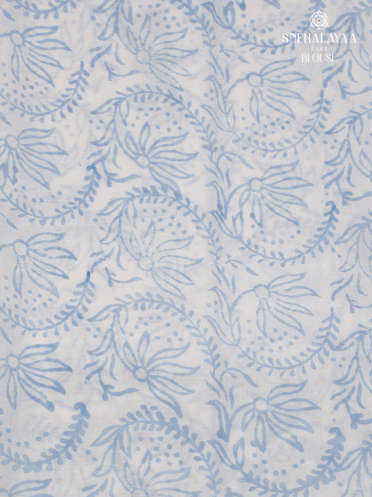 White Jaipur Cotton Saree