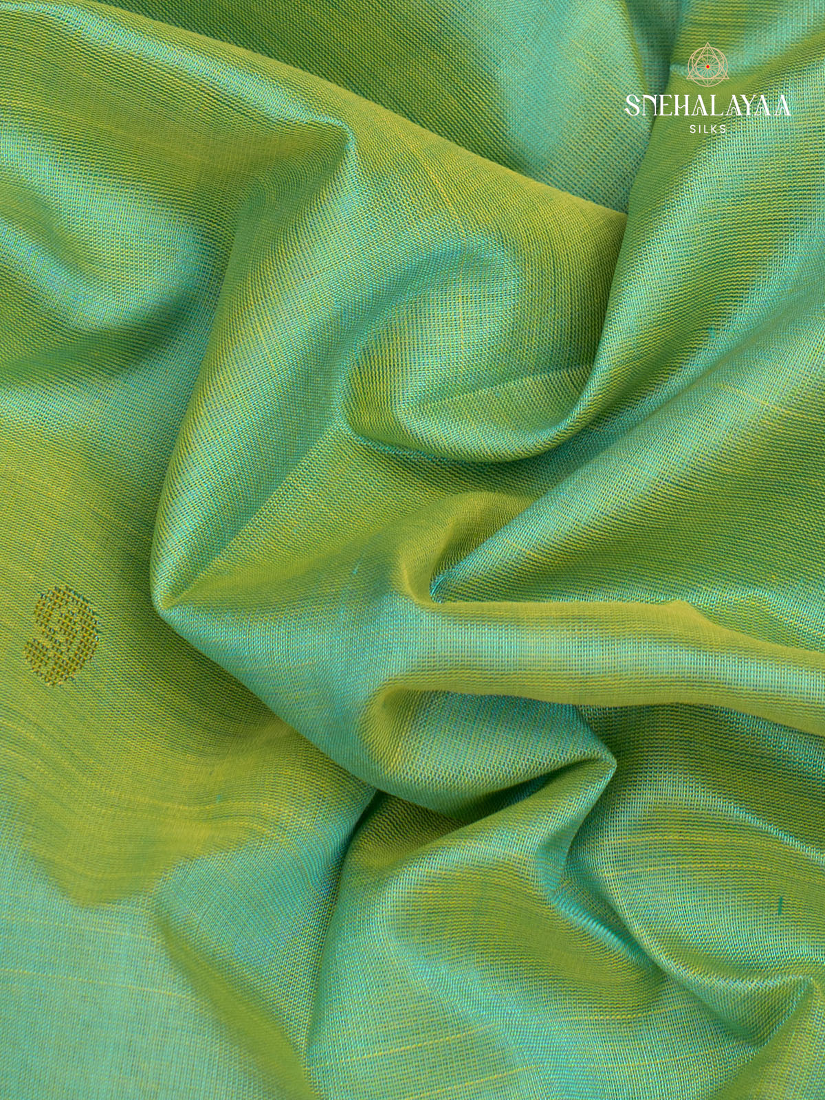 Pista Green Kanchi Silk Cotton Saree