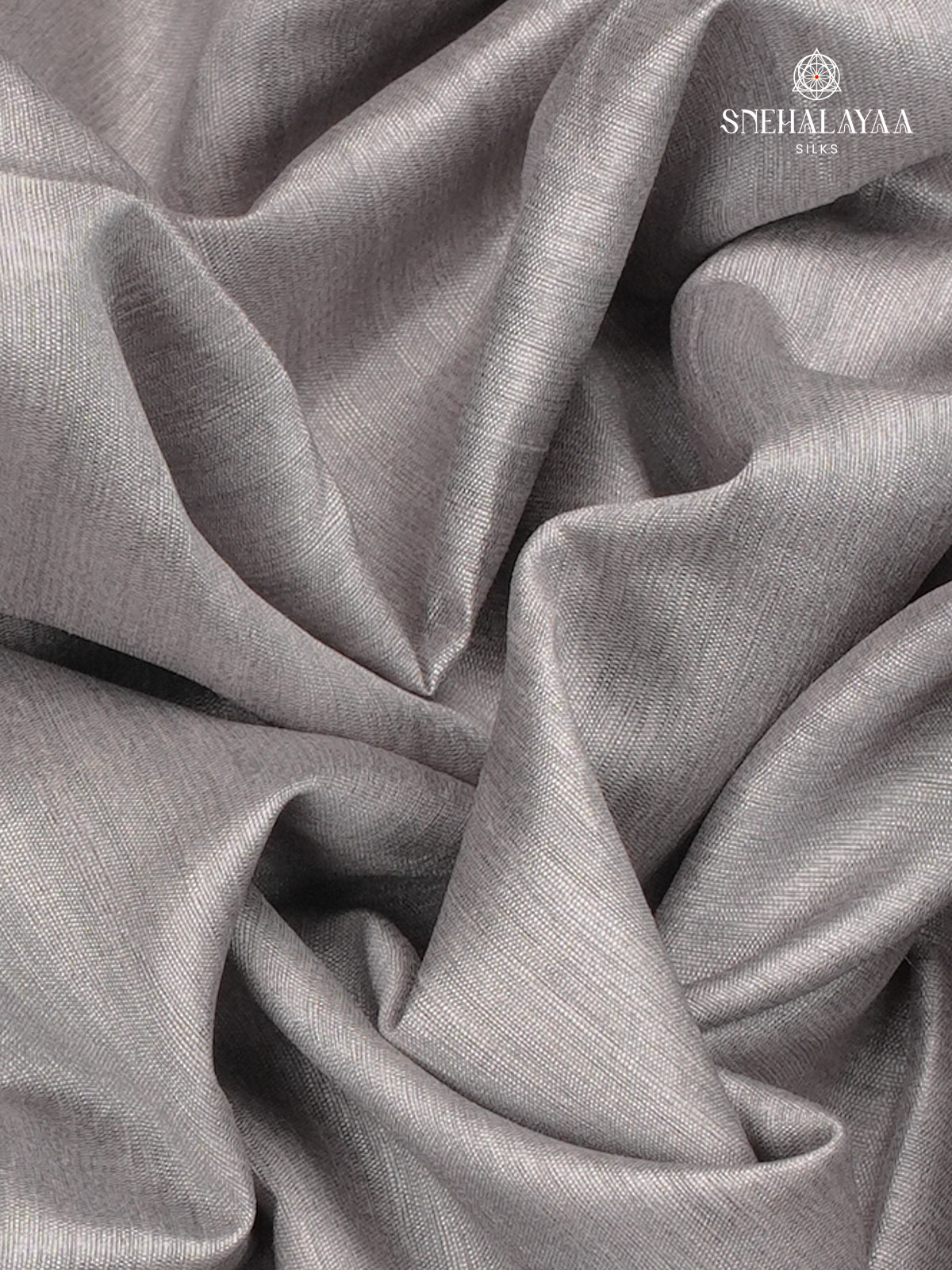 Grey Kalamkari Tussar Saree