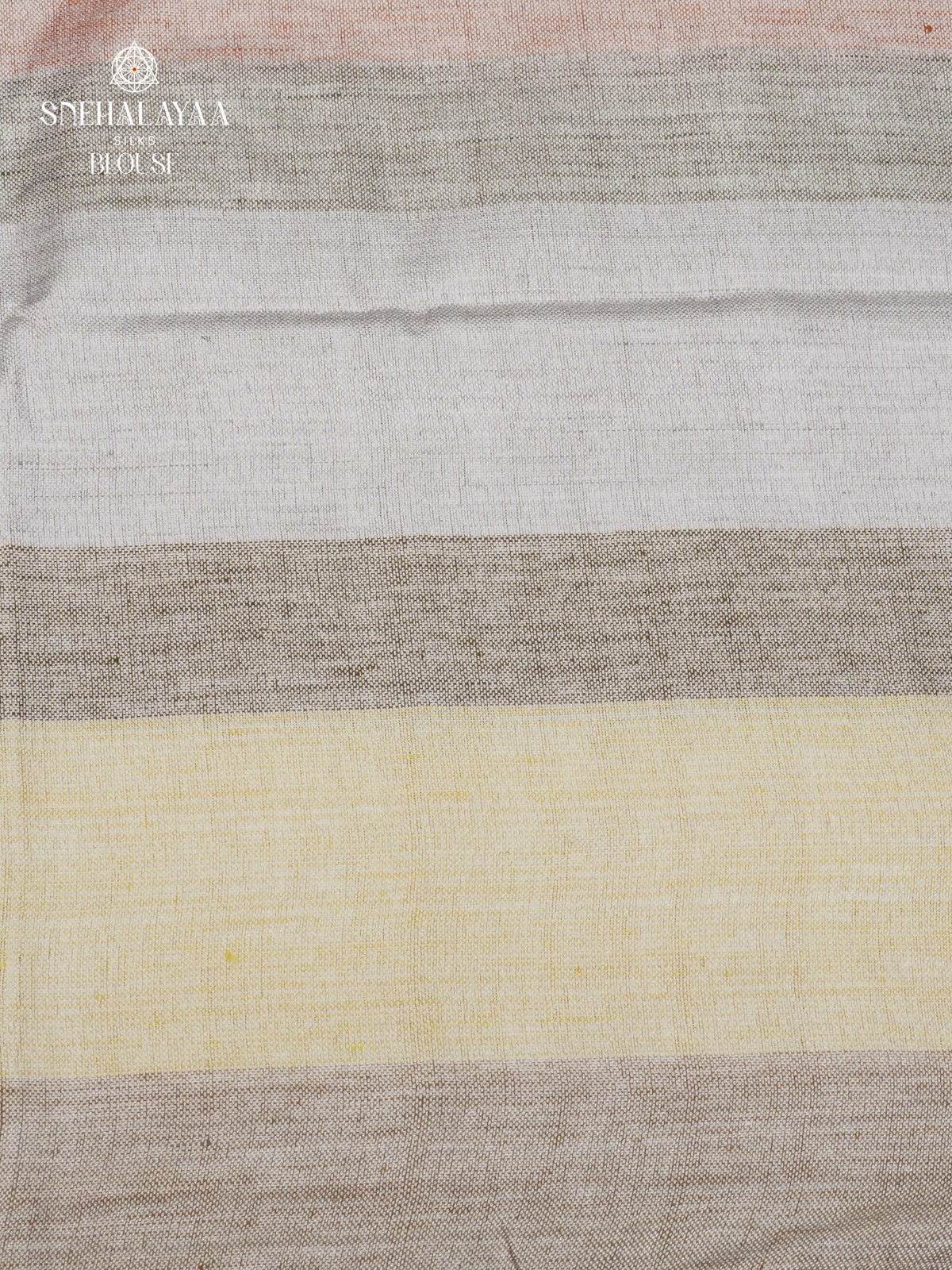 Multicolour Linen Saree