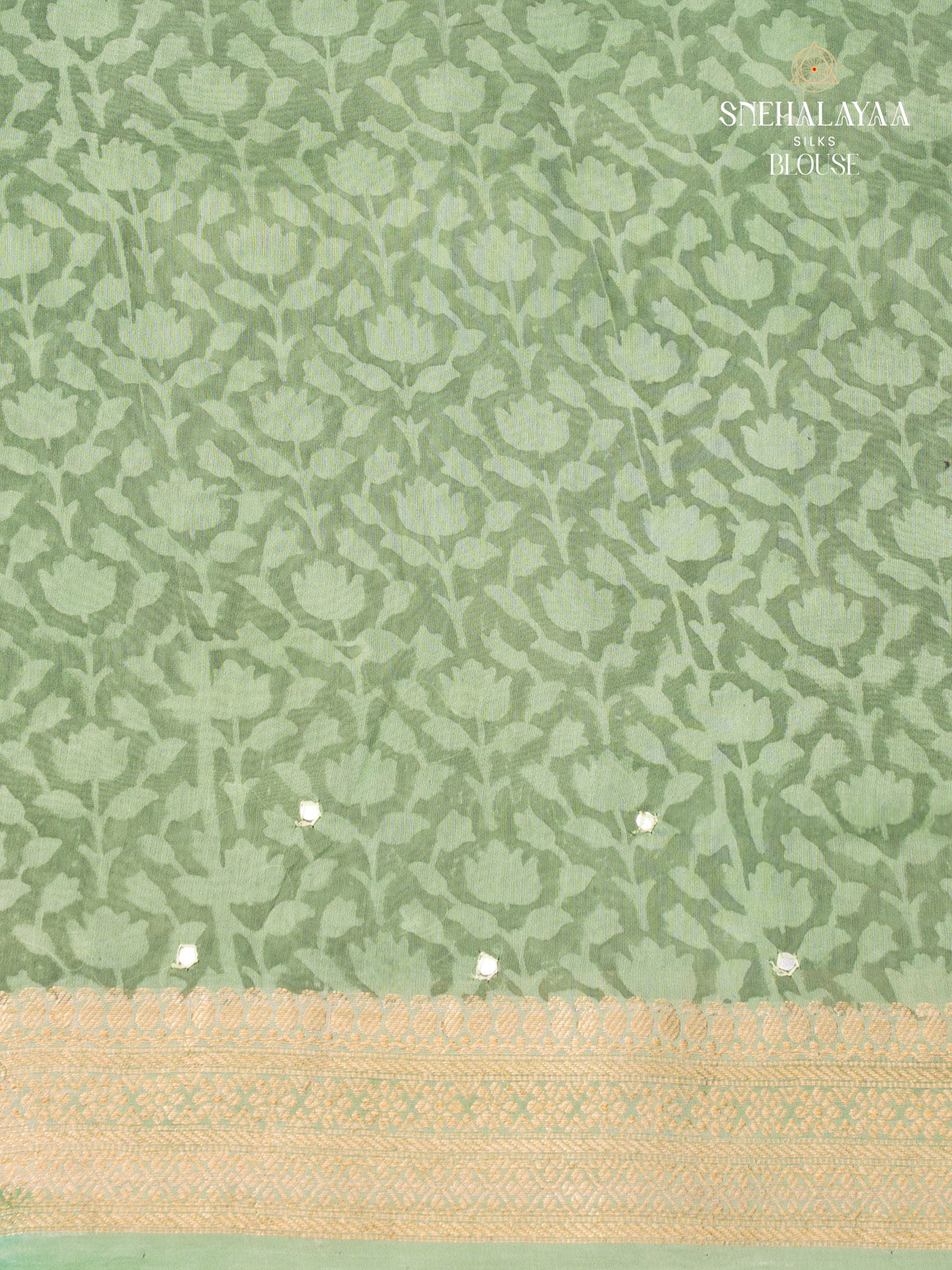 Light Green Chanderi Saree