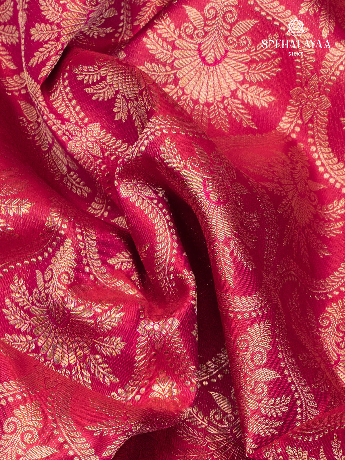 Pink Kanjivaram Silk Saree