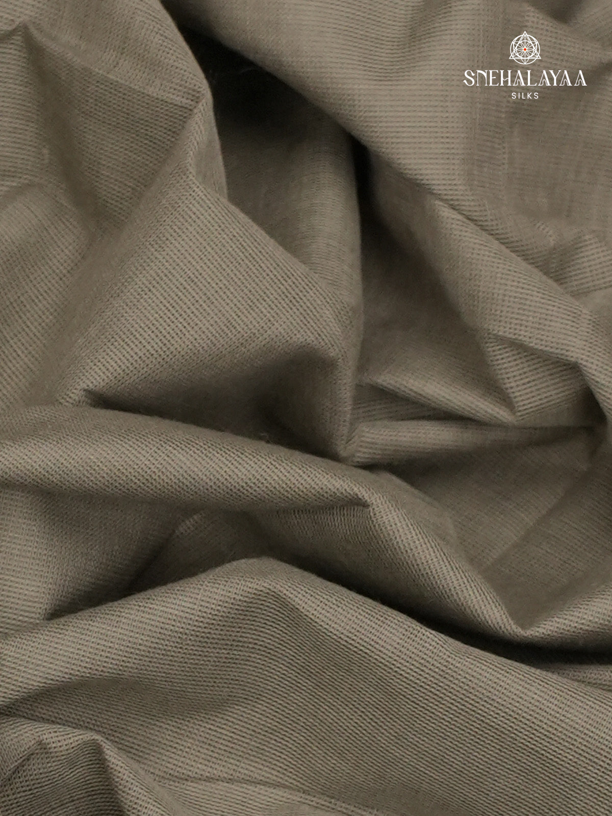 Grey Chettinad Cotton Saree