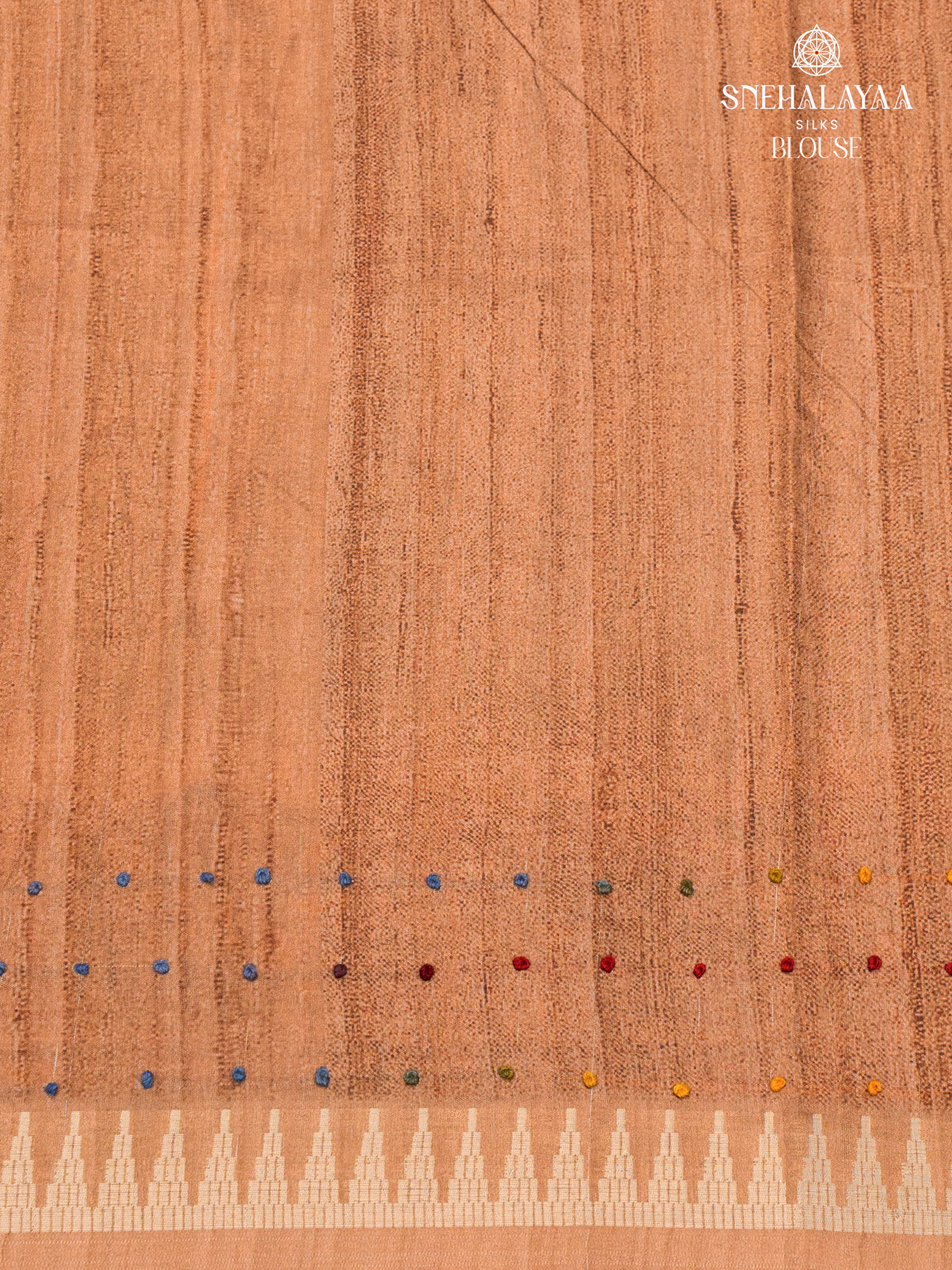 Pastel Green Tussar Saree