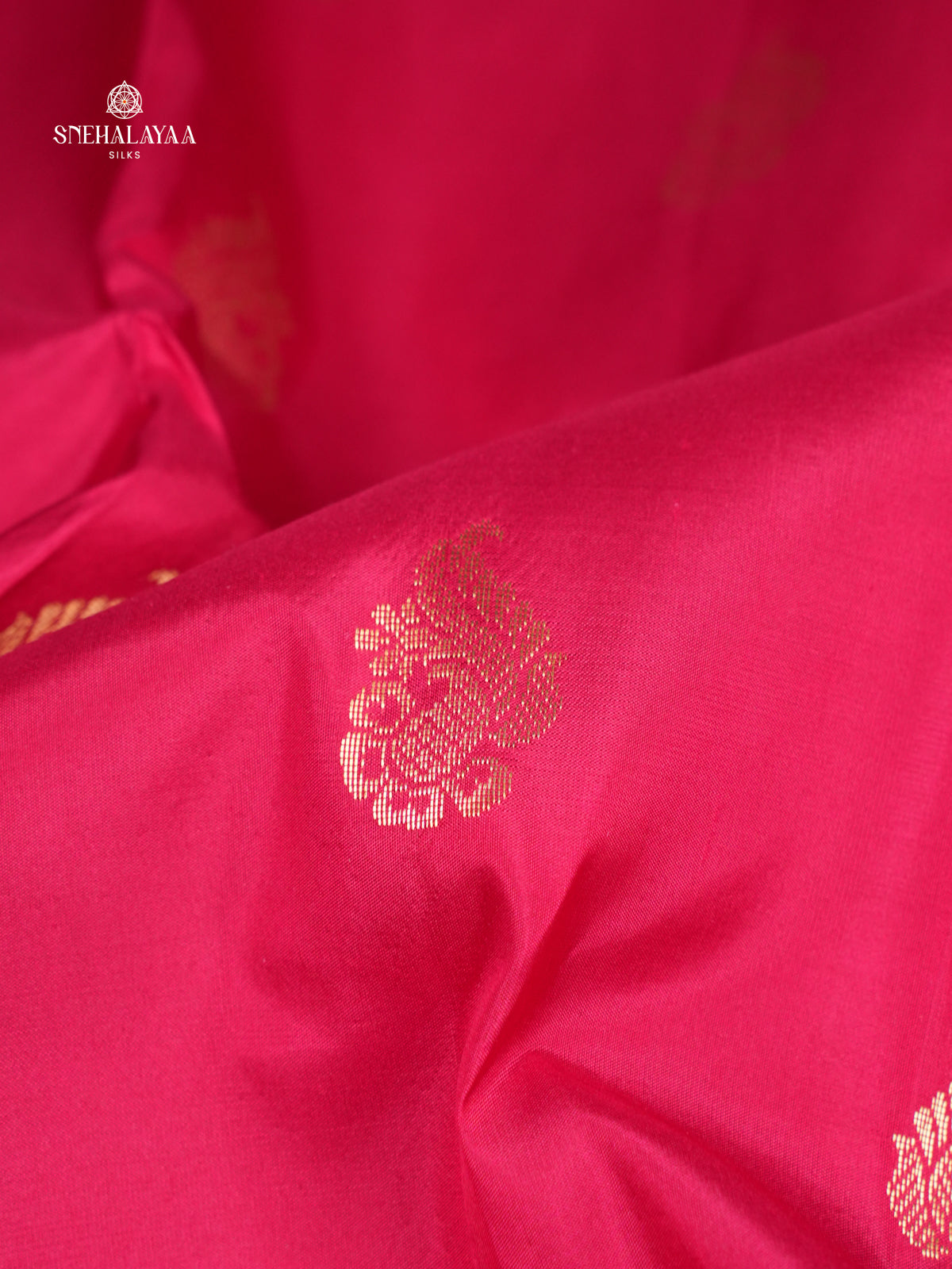 Rani Pink Kanjivaram Silk Saree